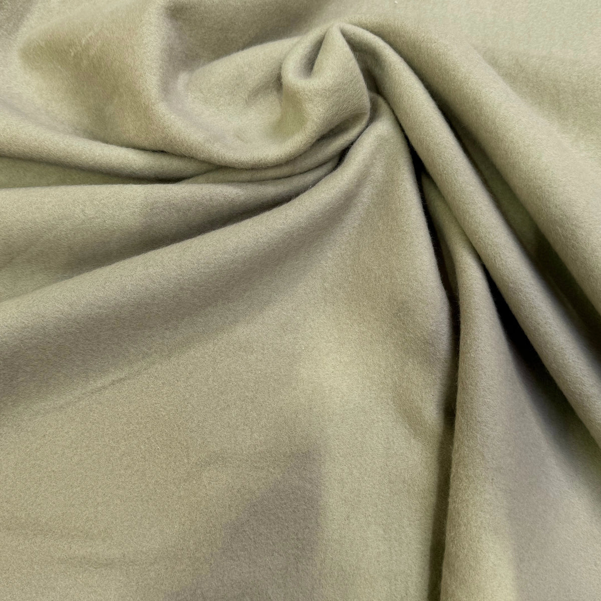 MOLLETON GRATTÉ TOUT DOUX 100% COTON BEIGE CAFÉ GRANDE LAIZE - My Little Coupon