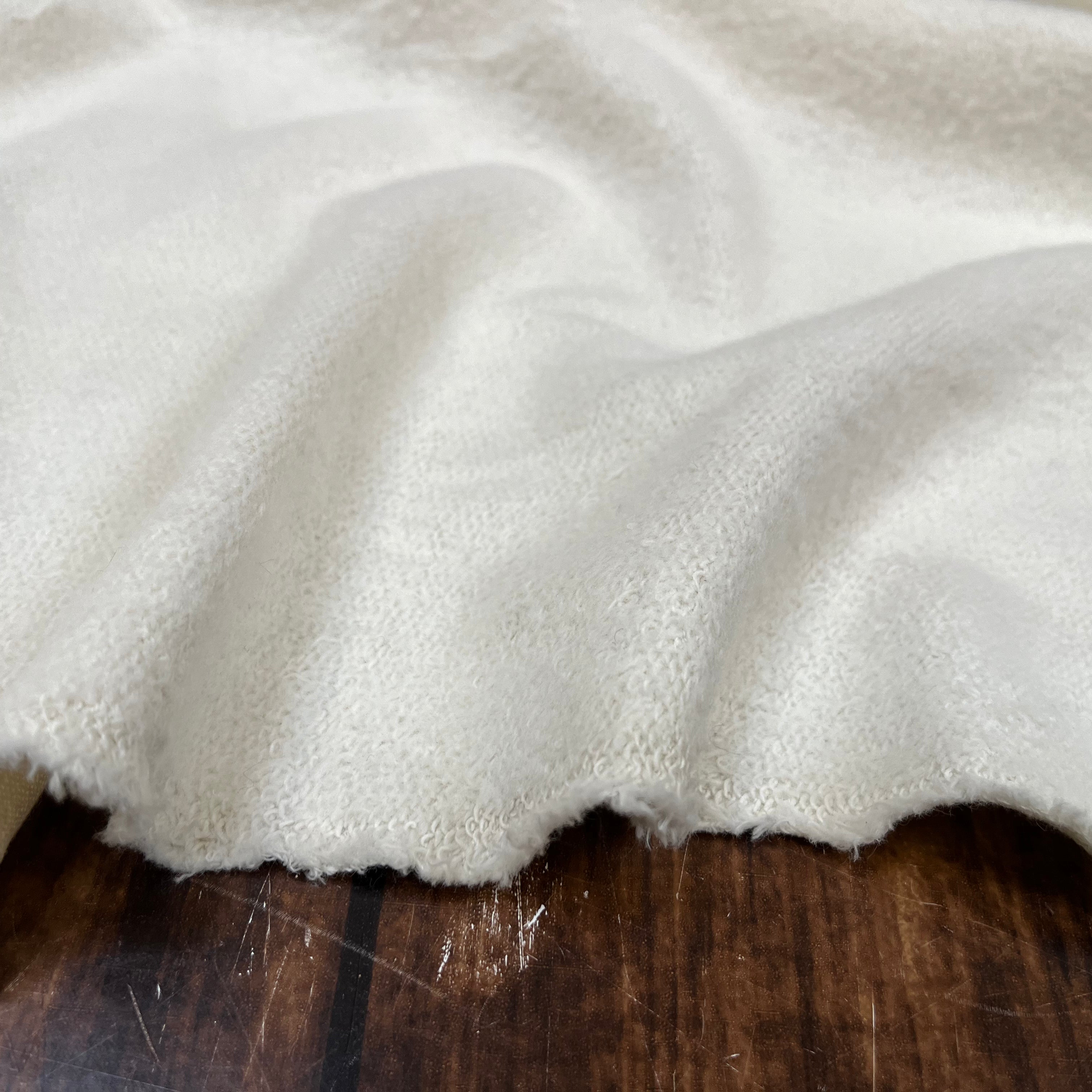 MOLLETON SAFRAN 100% COTON TOUT DOUX - My Little Coupon