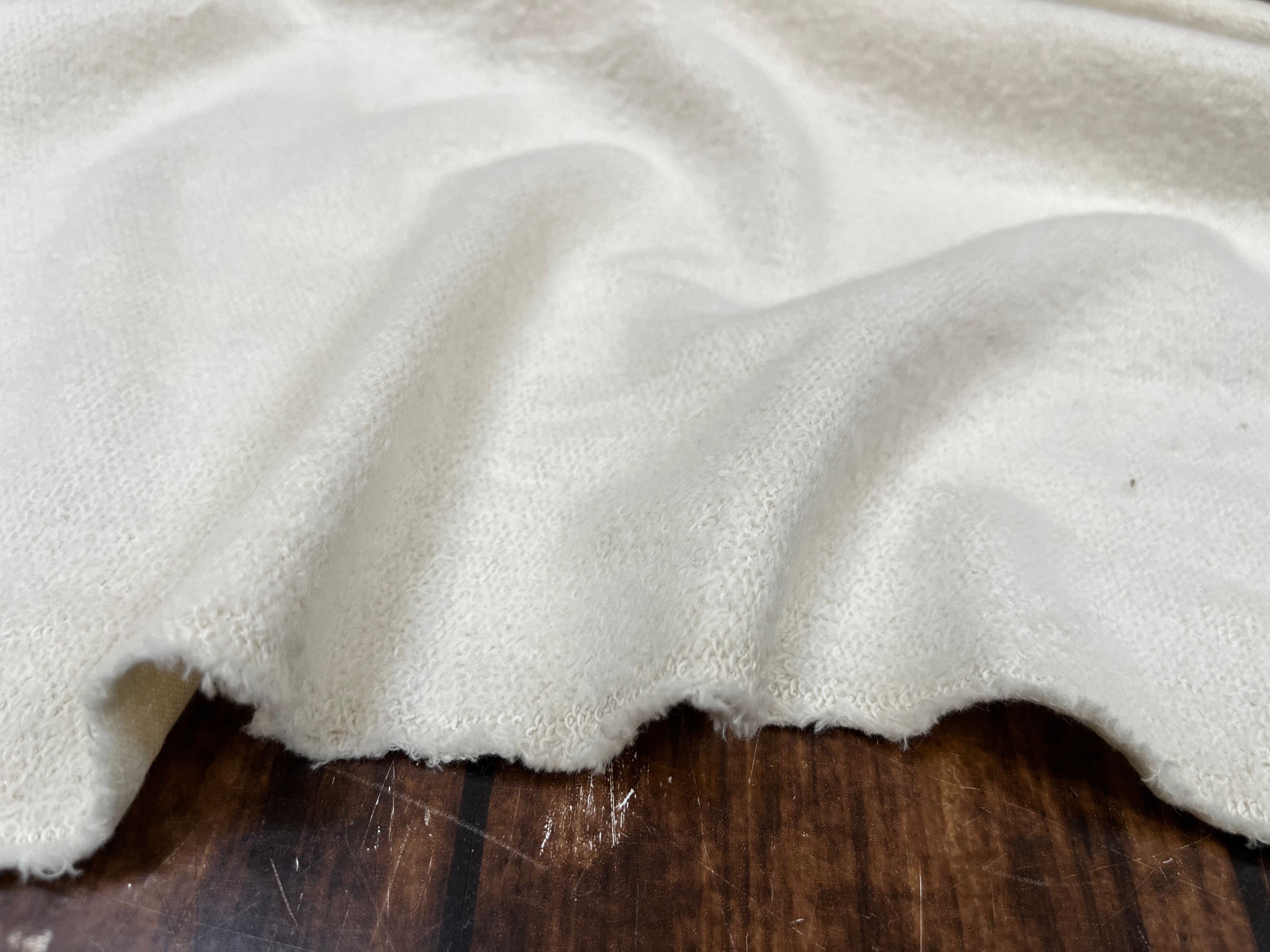 MOLLETON SAFRAN 100% COTON TOUT DOUX - My Little Coupon