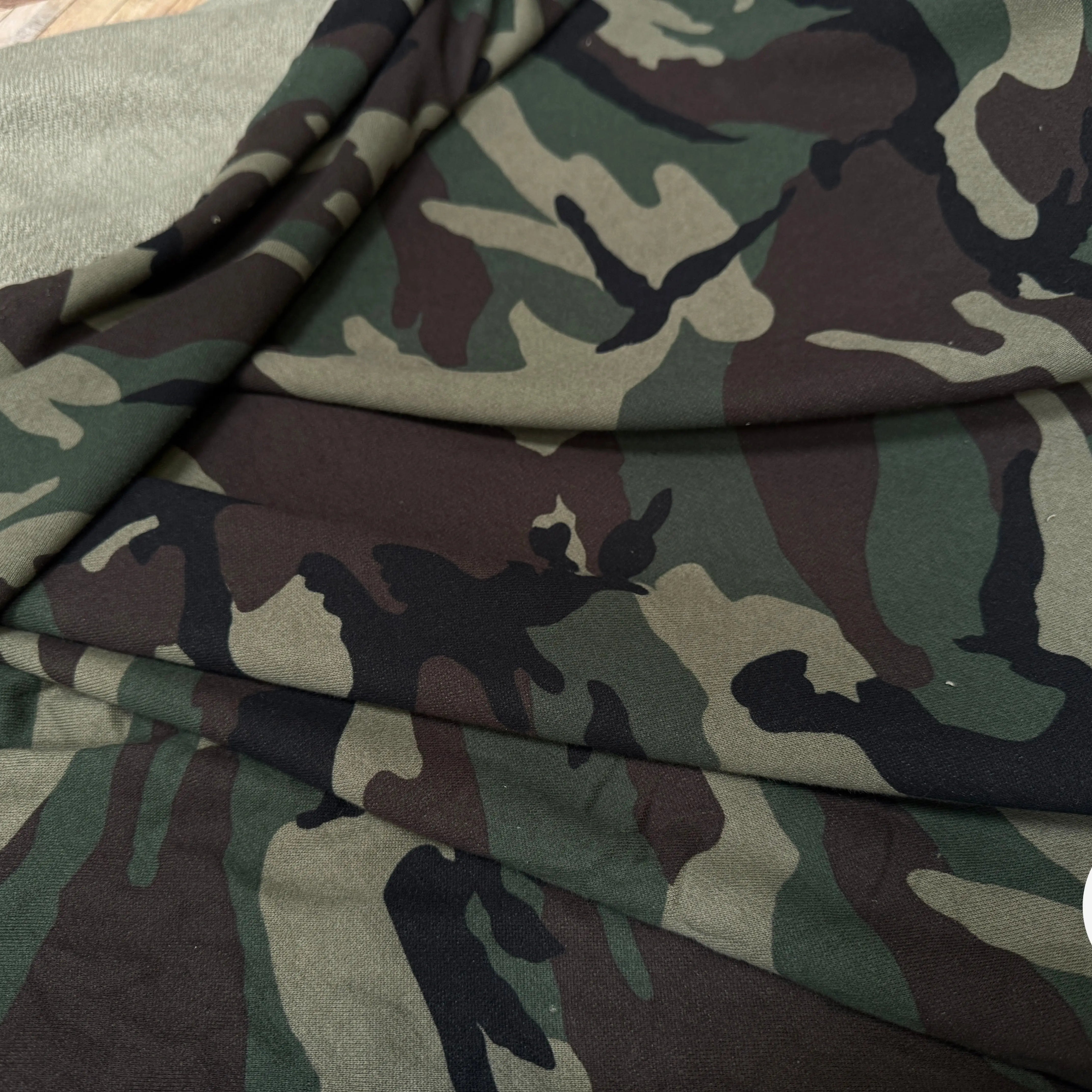 MOLLETON SWEAT 100% COTON ARMY - My Little Coupon