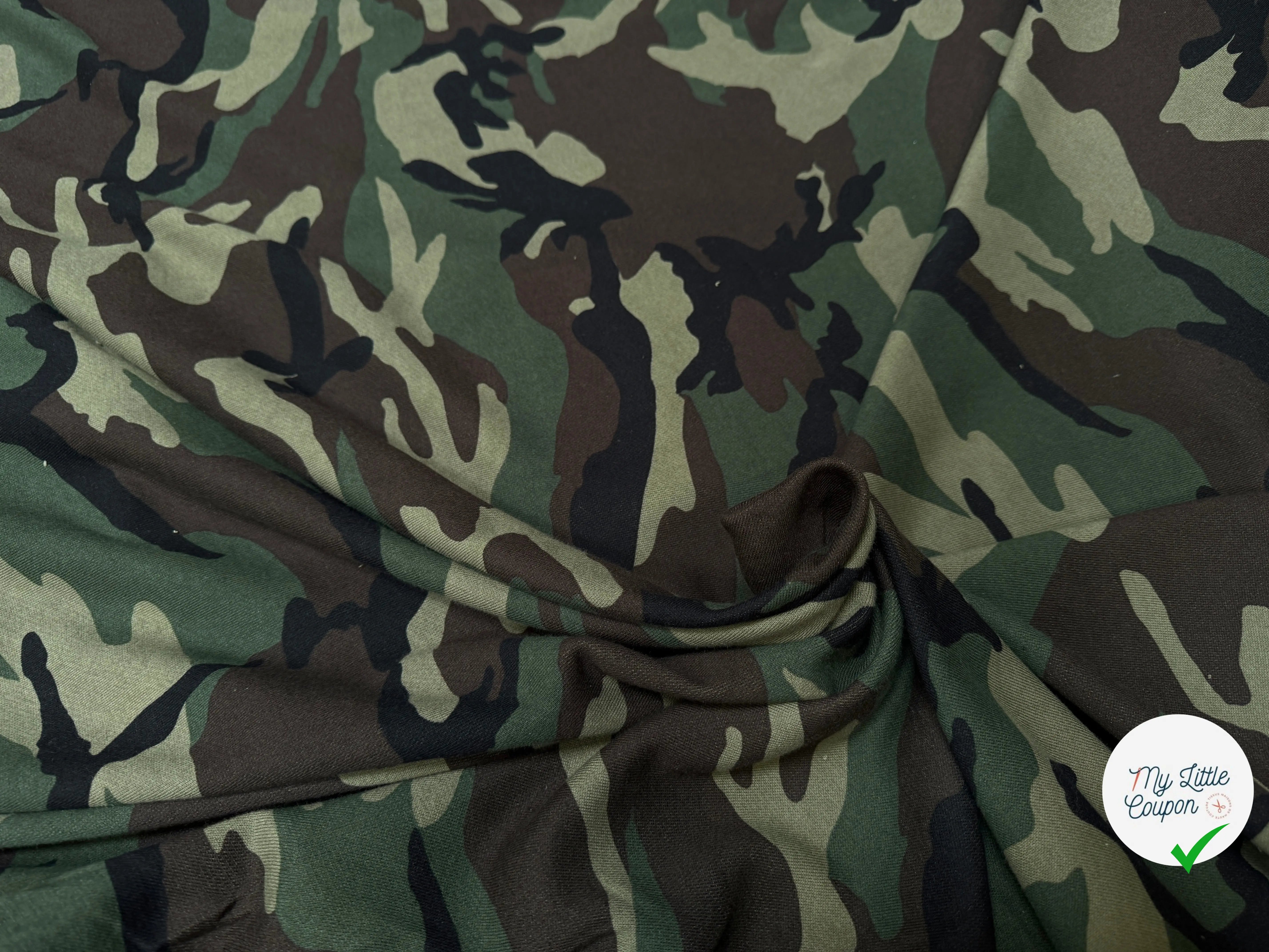 MOLLETON SWEAT 100% COTON ARMY - My Little Coupon