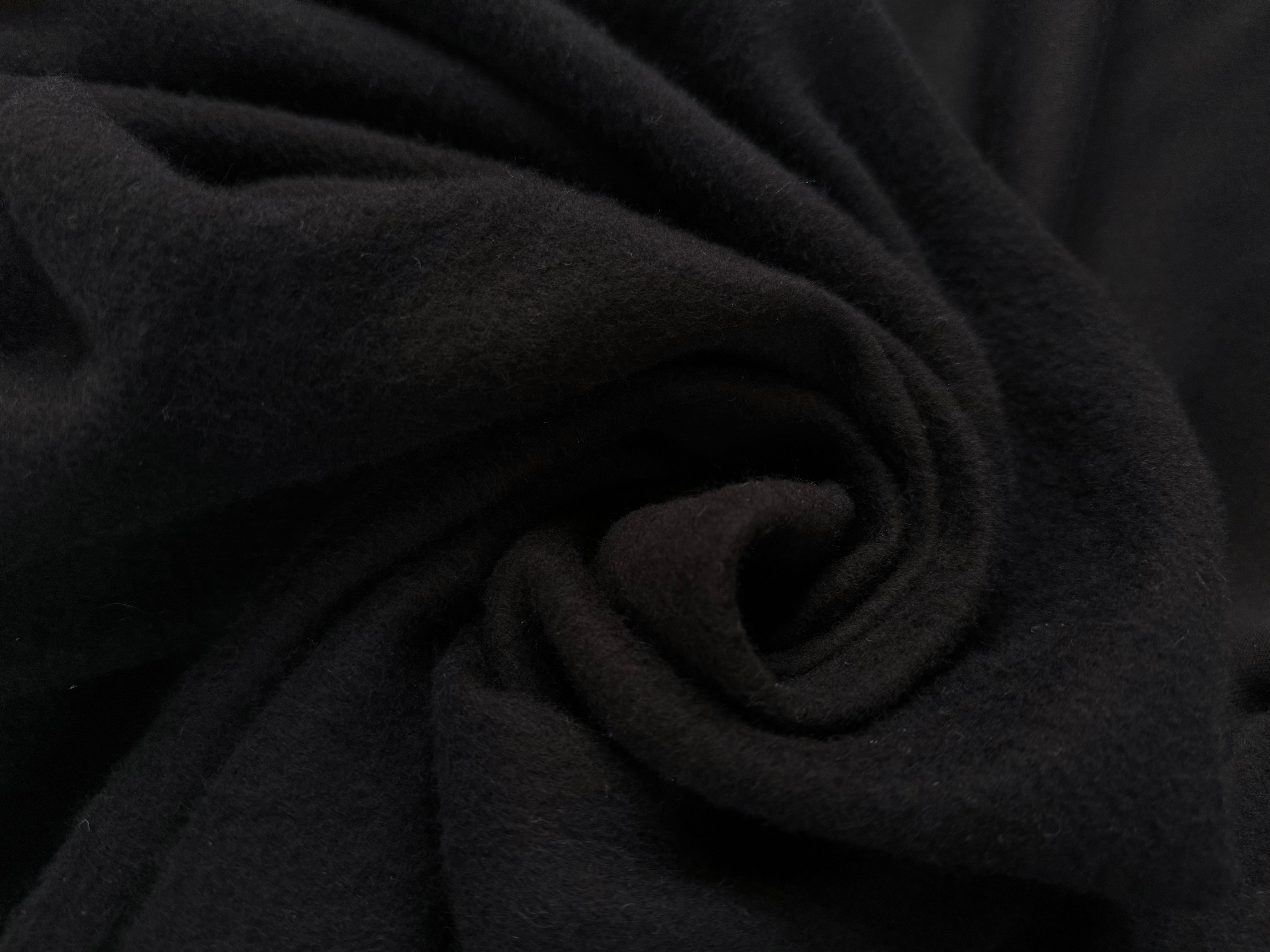 MOLLETON SWEAT COTON BLACK PREMIUM - My Little Coupon
