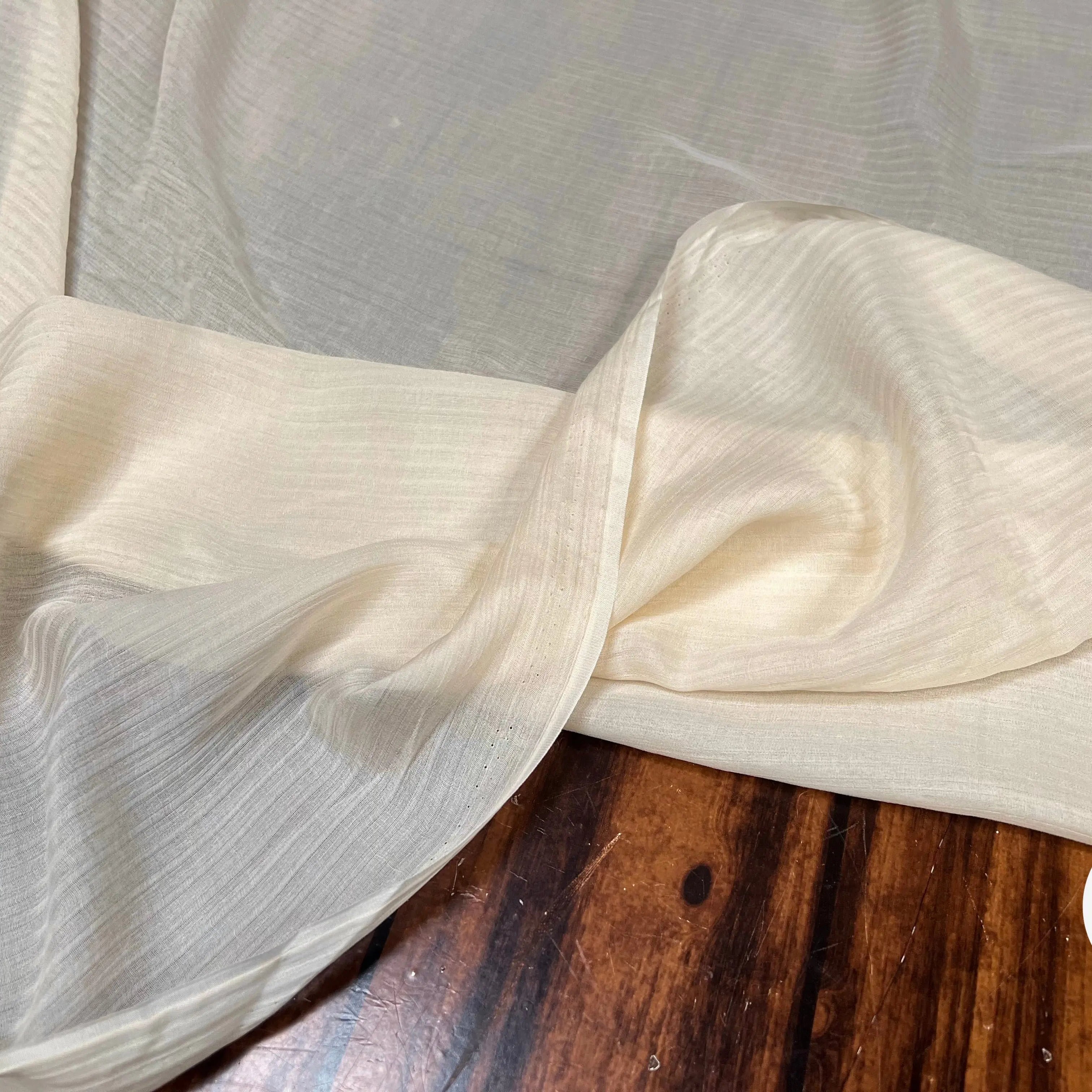 MOUSSELINE CRÈME RAYURES - My Little Coupon