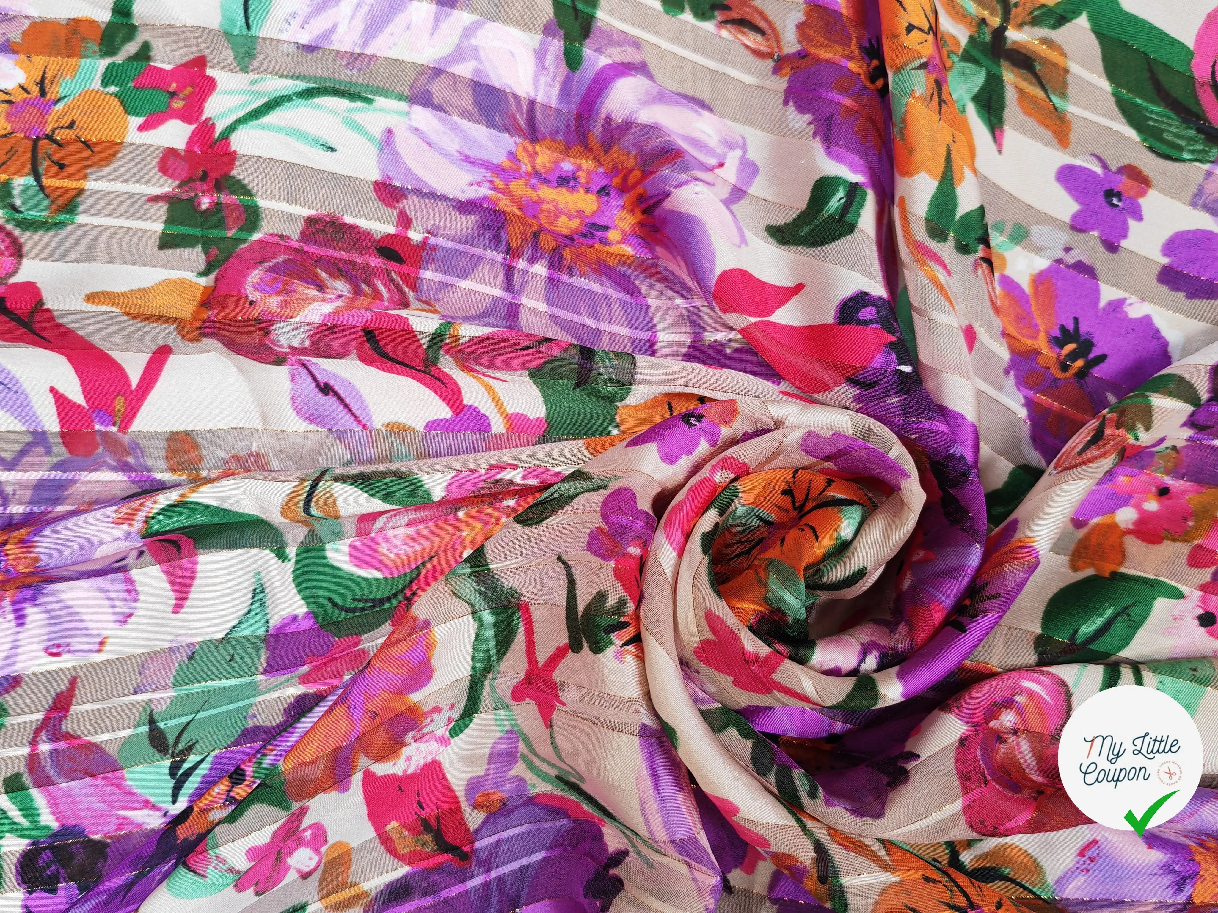 MOUSSELINE MAGNOLIA VIOLET - My Little Coupon