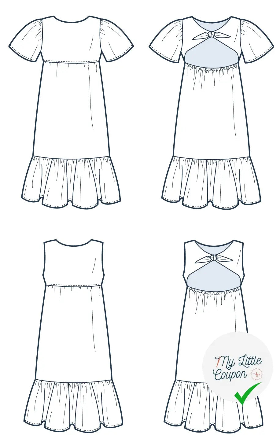 Marilou, robe dos nu - L'Enfant Roi - My Little Coupon