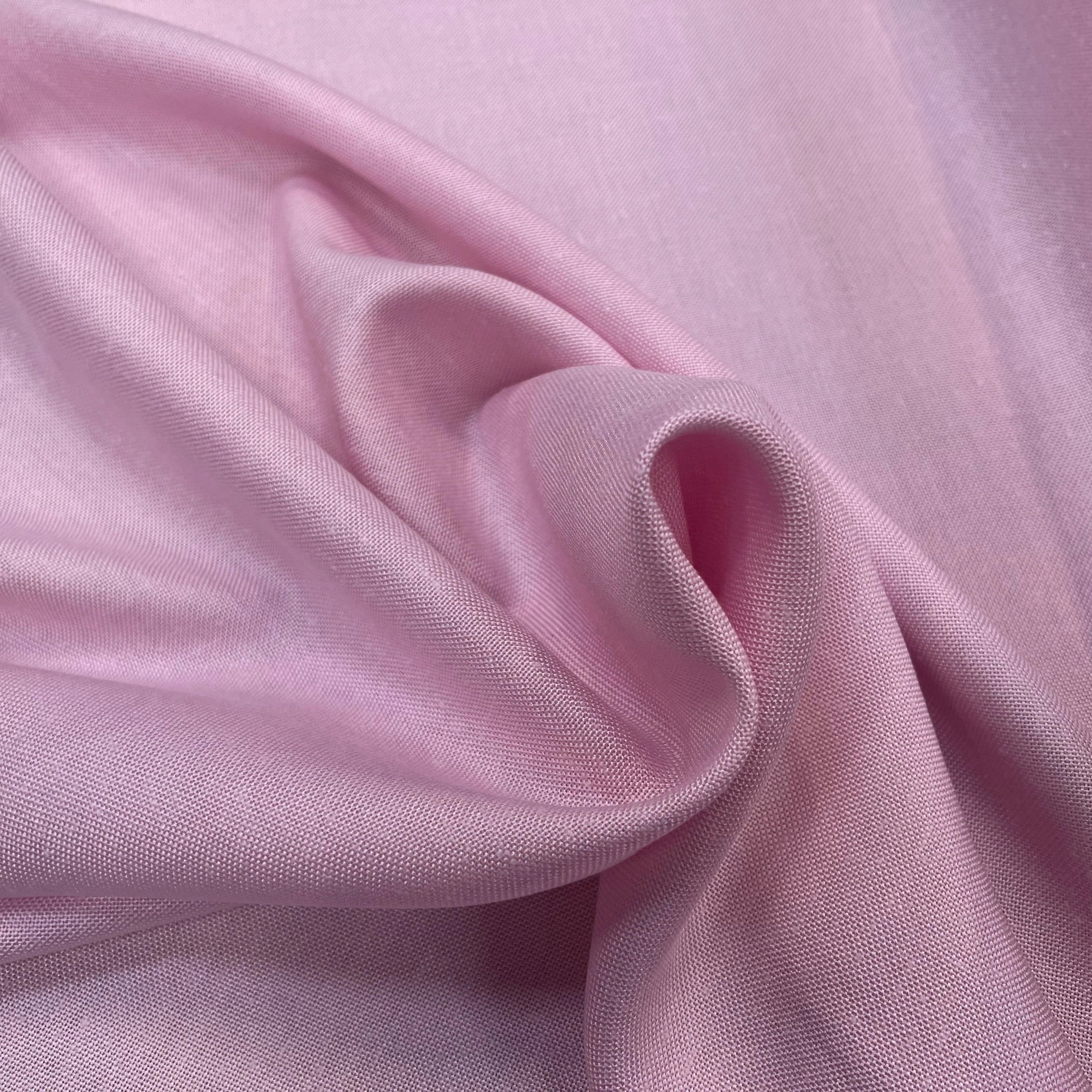 NATTE VISCOSE CANEVAS PLAGE DE SABLE ROSE - My Little Coupon