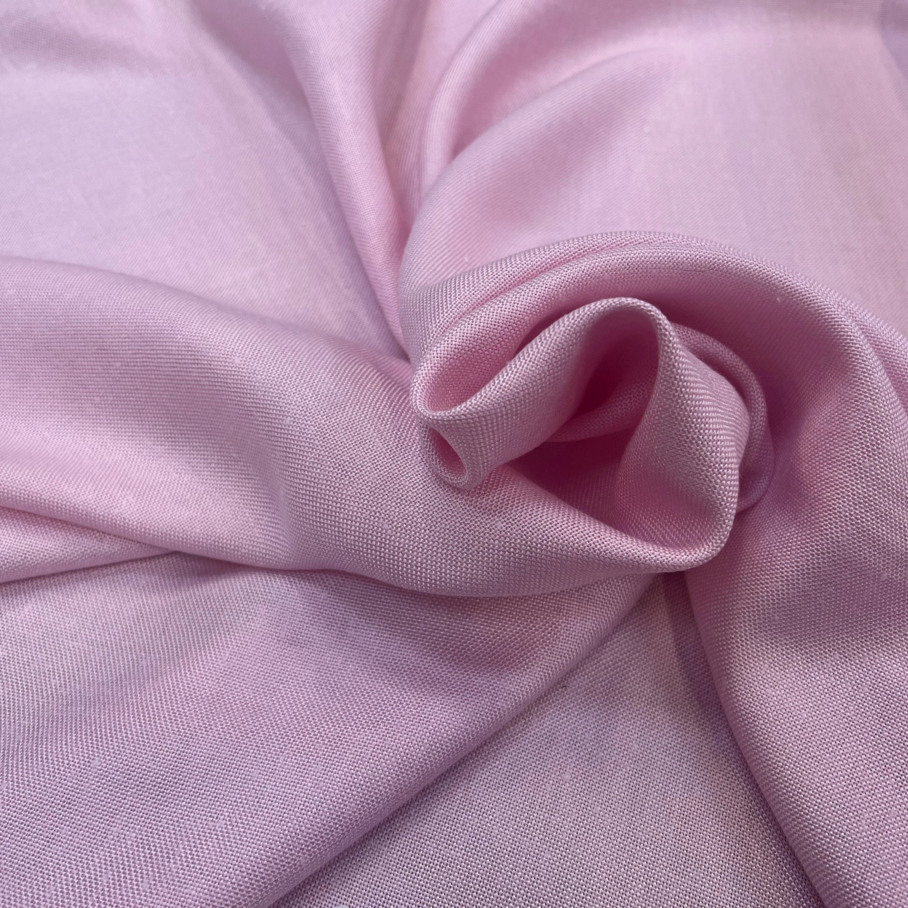 NATTE VISCOSE CANEVAS PLAGE DE SABLE ROSE - My Little Coupon