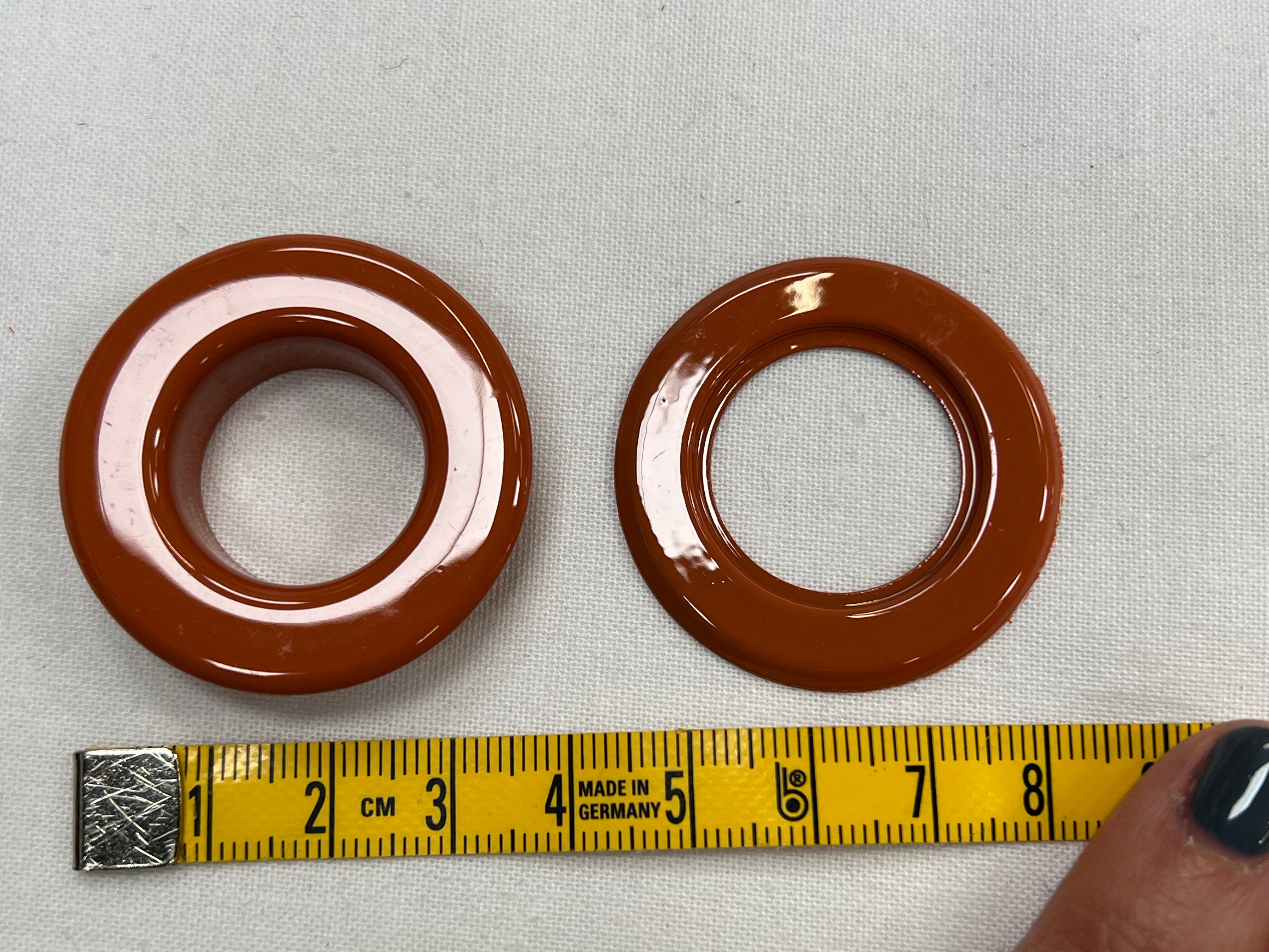 OEILLET A SERTIR ORANGE (lot de 2) - My Little Coupon