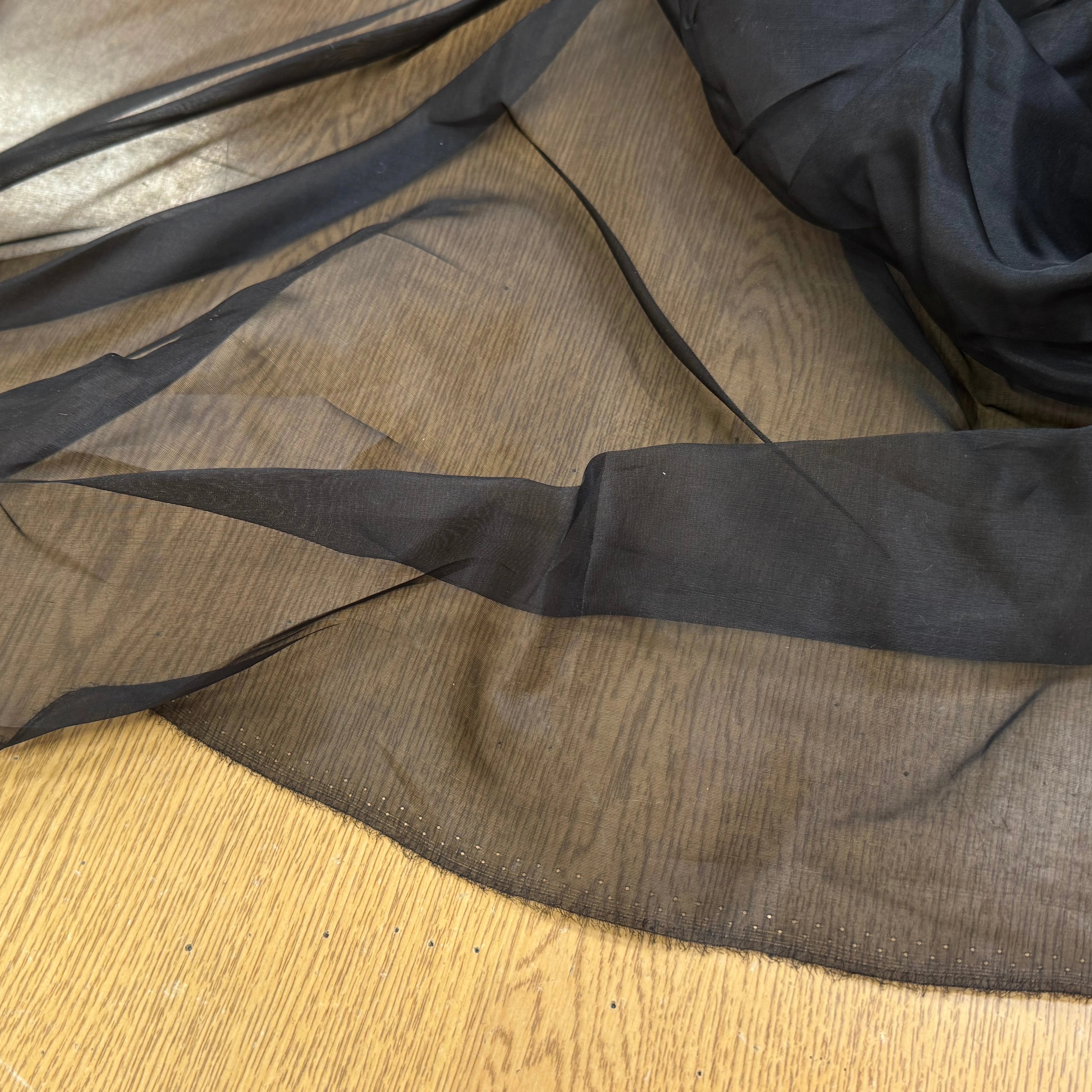 ORGANZA DE SOIE NOIR 30 - My Little Coupon