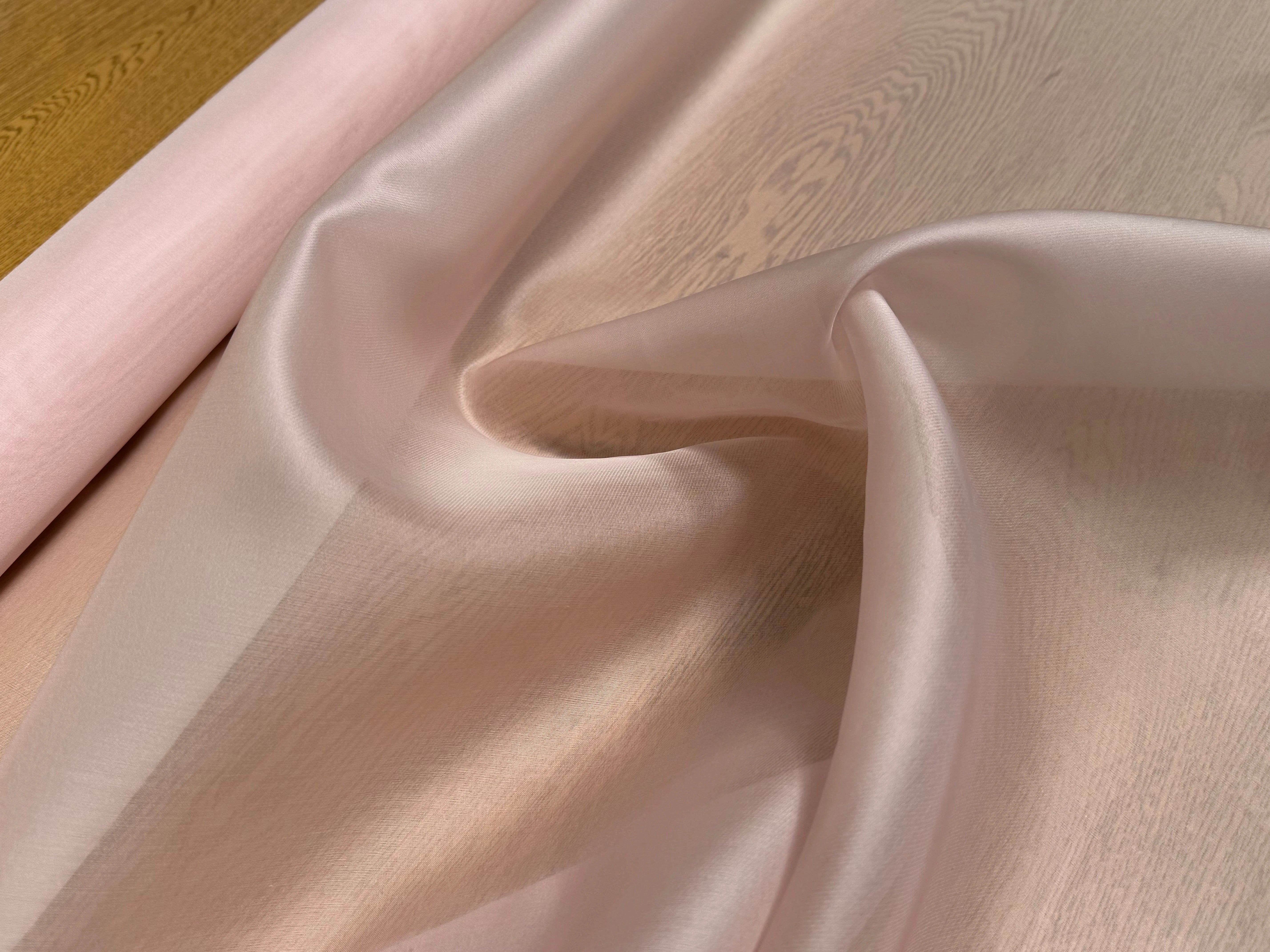 ORGANZA DE SOIE ROSE PALE - My Little Coupon