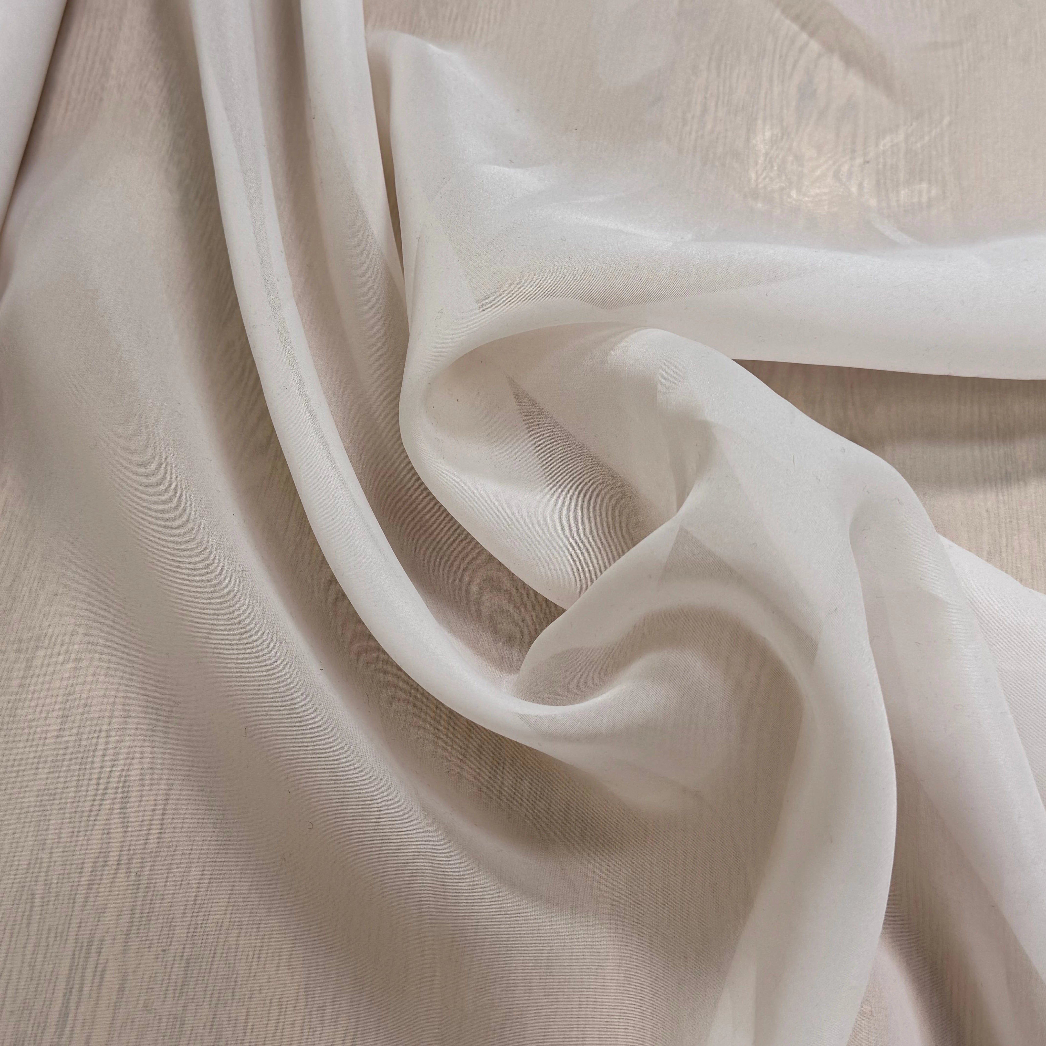 ORGANZA LÉGÈREMENT CREPÉ PALE - My Little Coupon