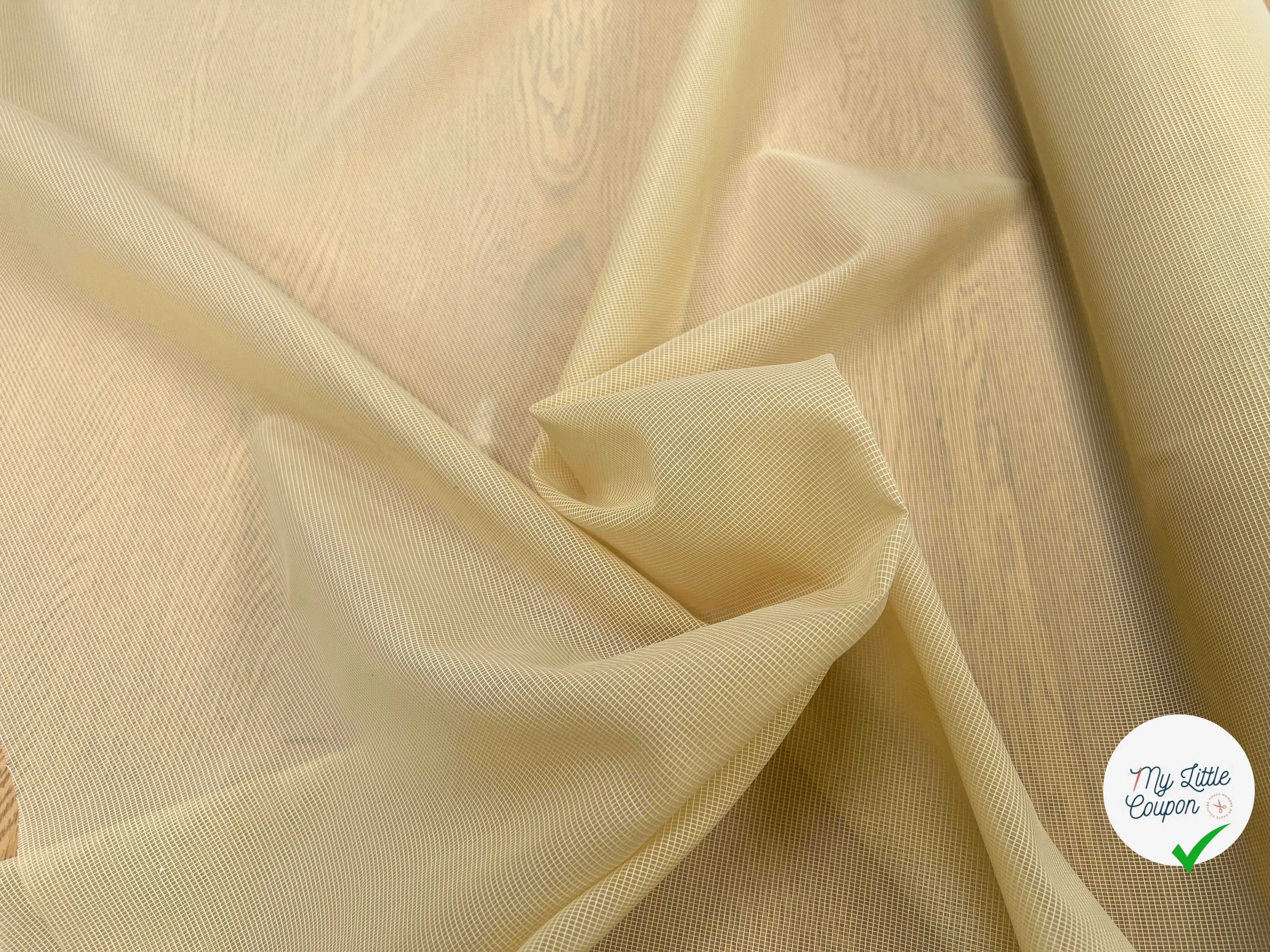 ORGANZA NYLON JAUNE POLEN - My Little Coupon