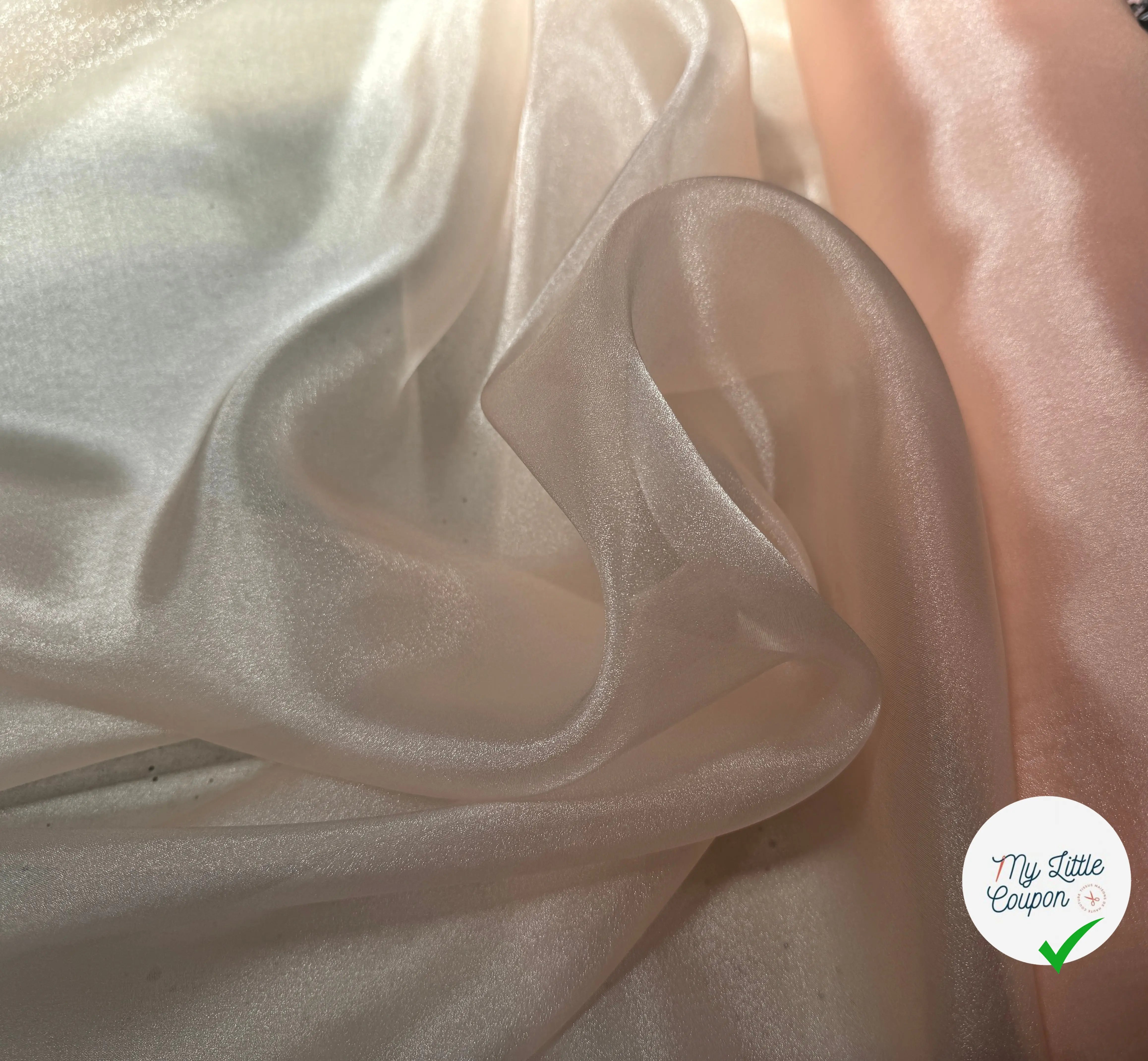 ORGANZA SAUMON - My Little Coupon