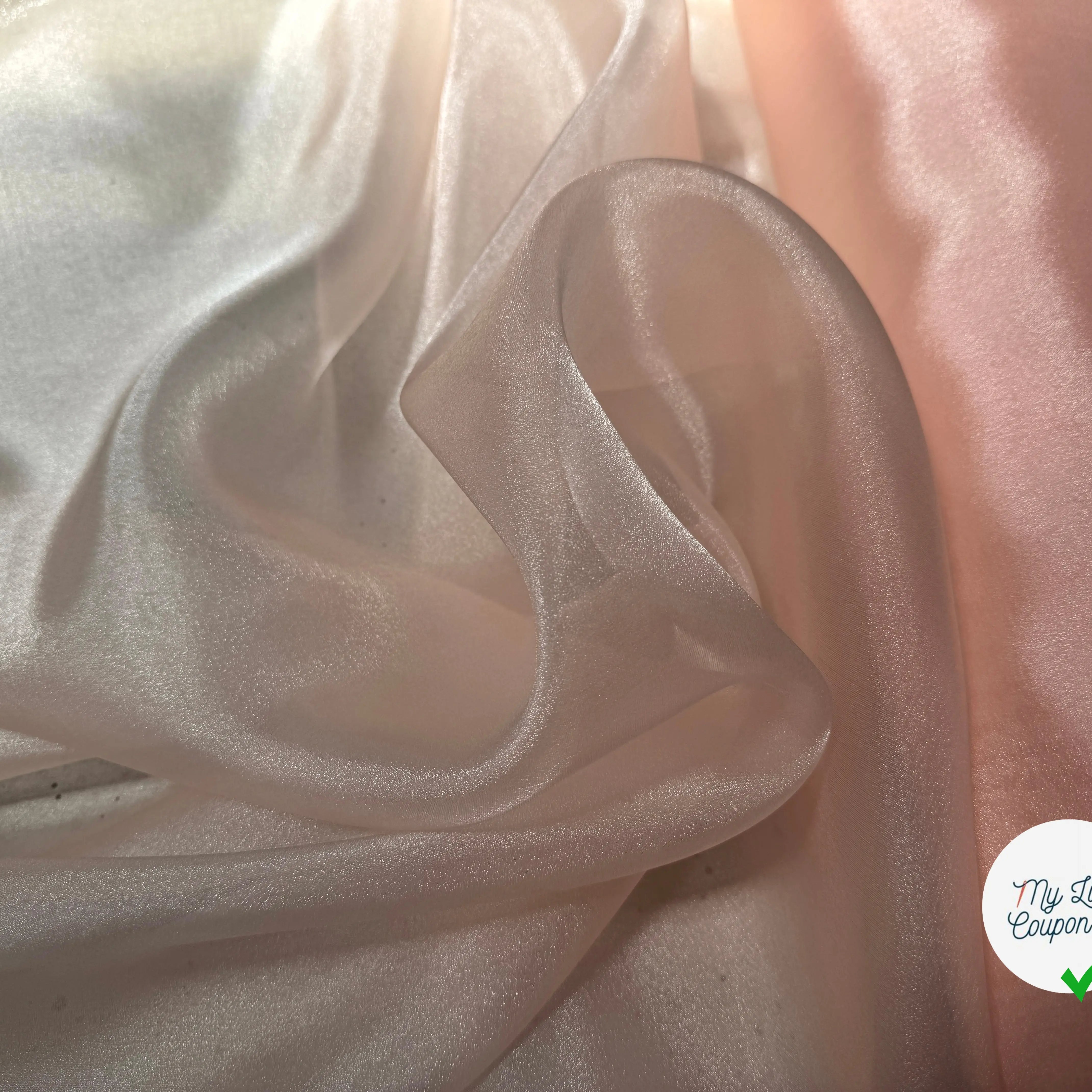 ORGANZA SAUMON - My Little Coupon