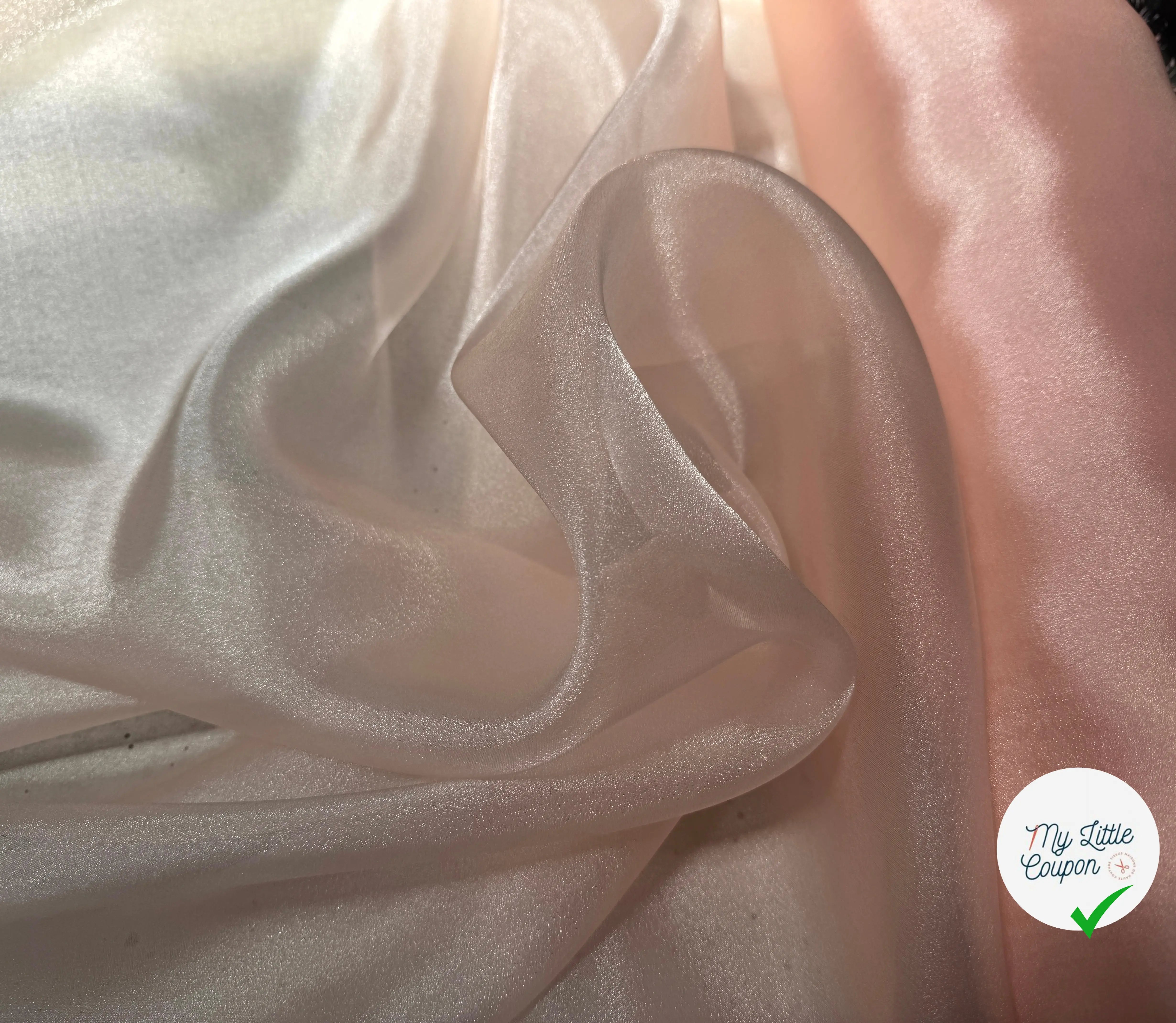 ORGANZA SAUMON - My Little Coupon