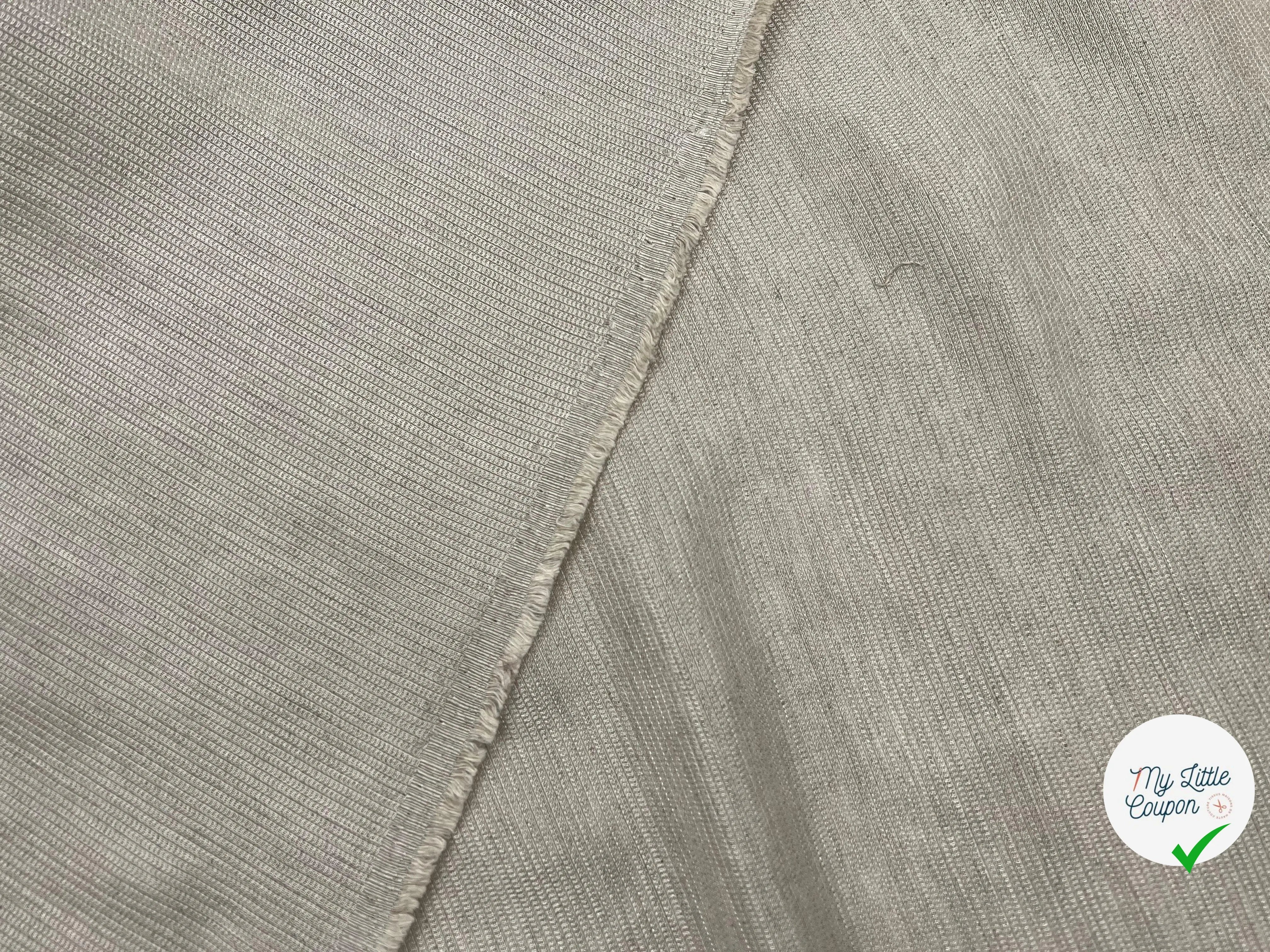 OTTOMAN ACÉTATE VISCOSE BEIGE - My Little Coupon - tissu - coudre