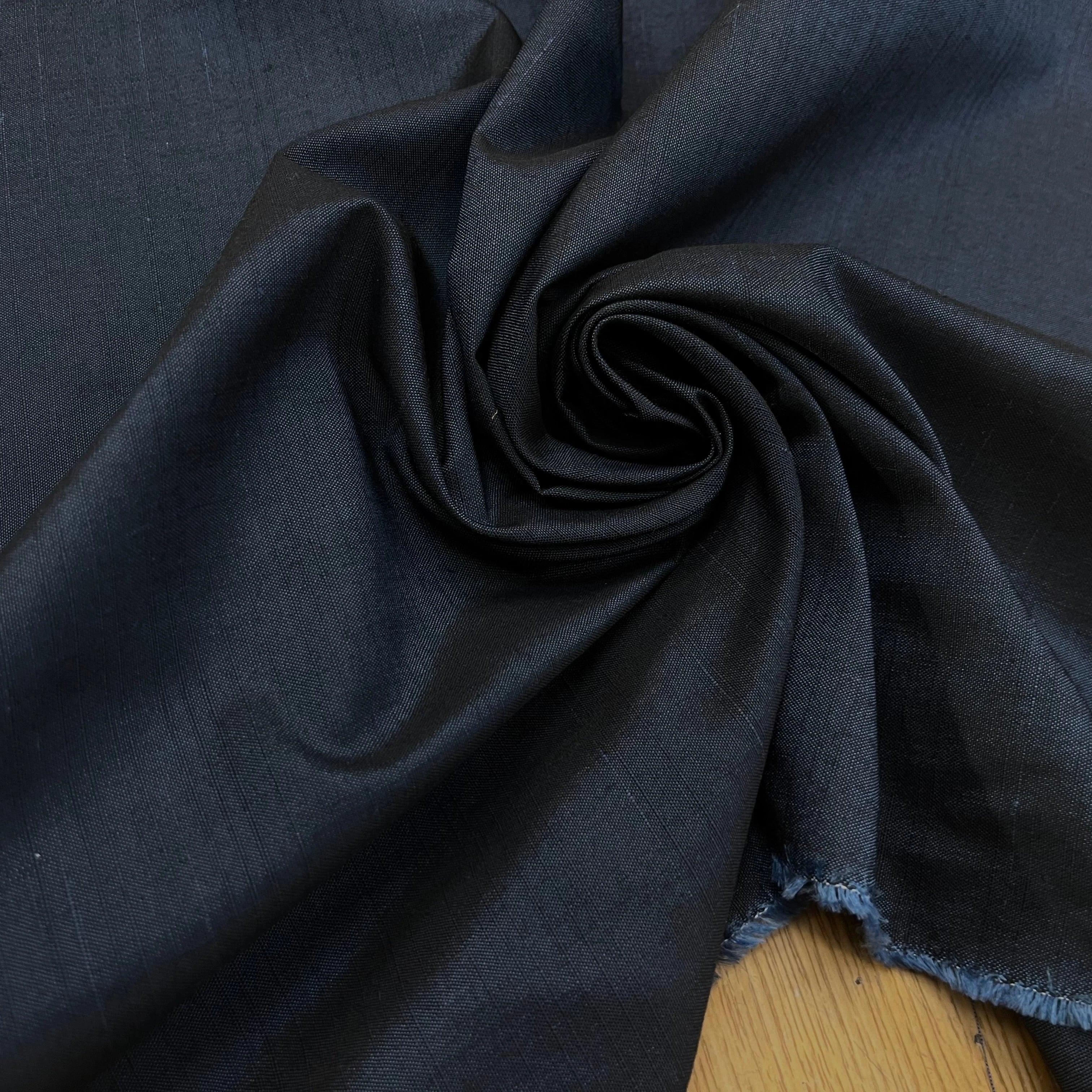 OXFORD COTON BLEU GRIS MOIRE - My Little Coupon