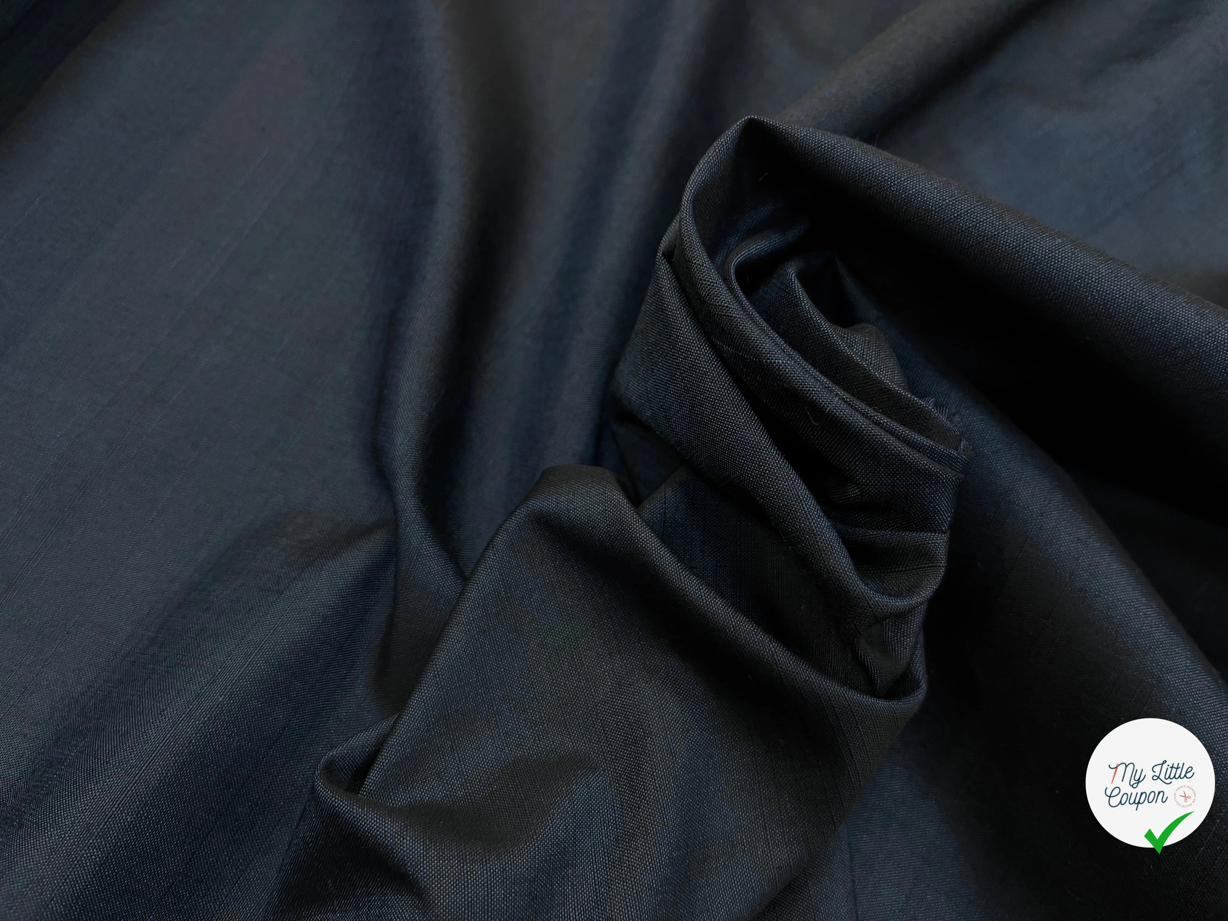 OXFORD COTON BLEU GRIS MOIRE - My Little Coupon