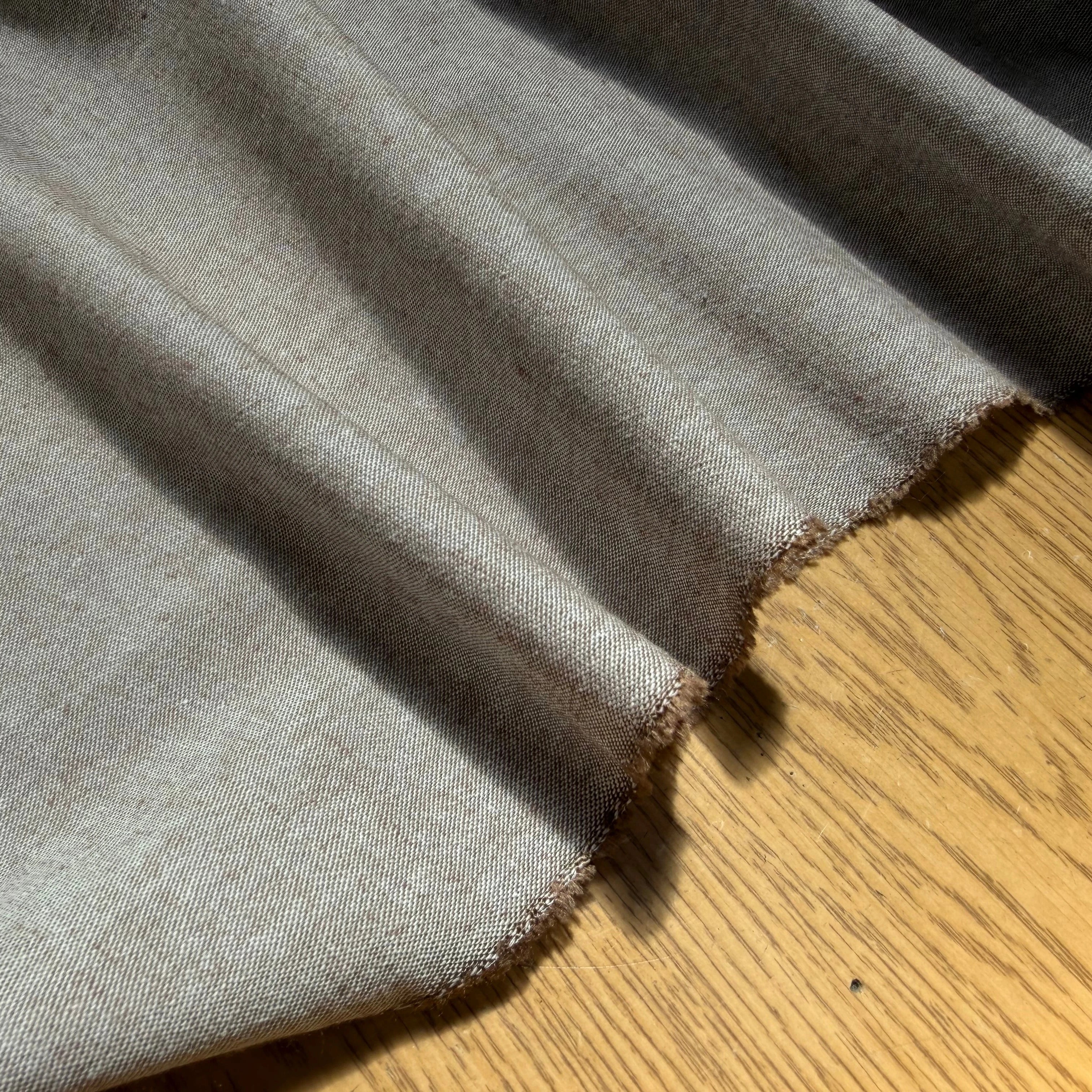 OXFORD COTON MARRON GLACÉ CLAIR - My Little Coupon