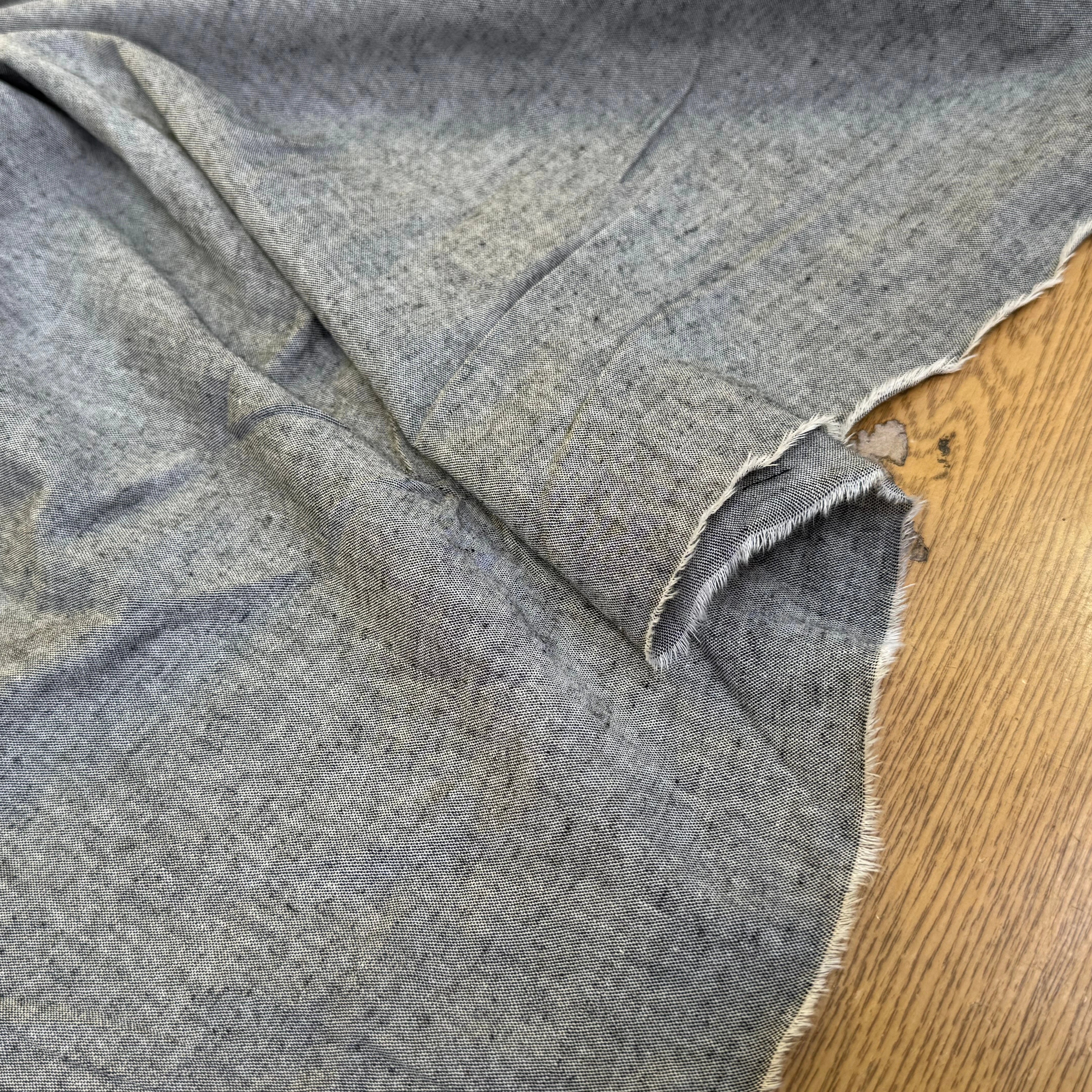 OXFORD DE COTON GRIS CLAIR - My Little Coupon