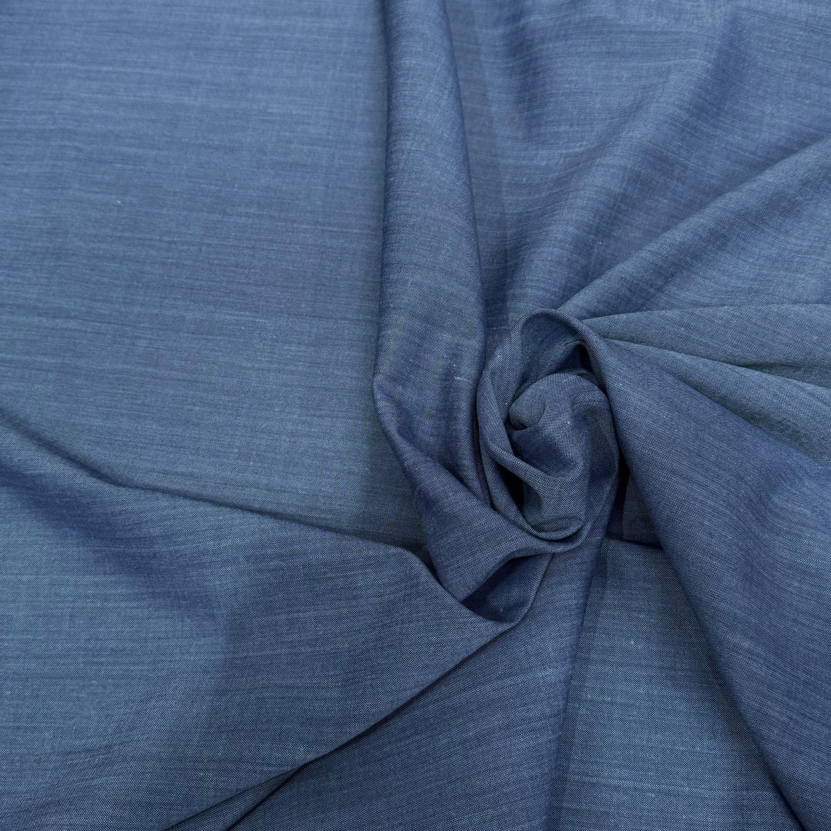 OXFORD DE LIN ET LAINE BLEU DENIM - My Little Coupon