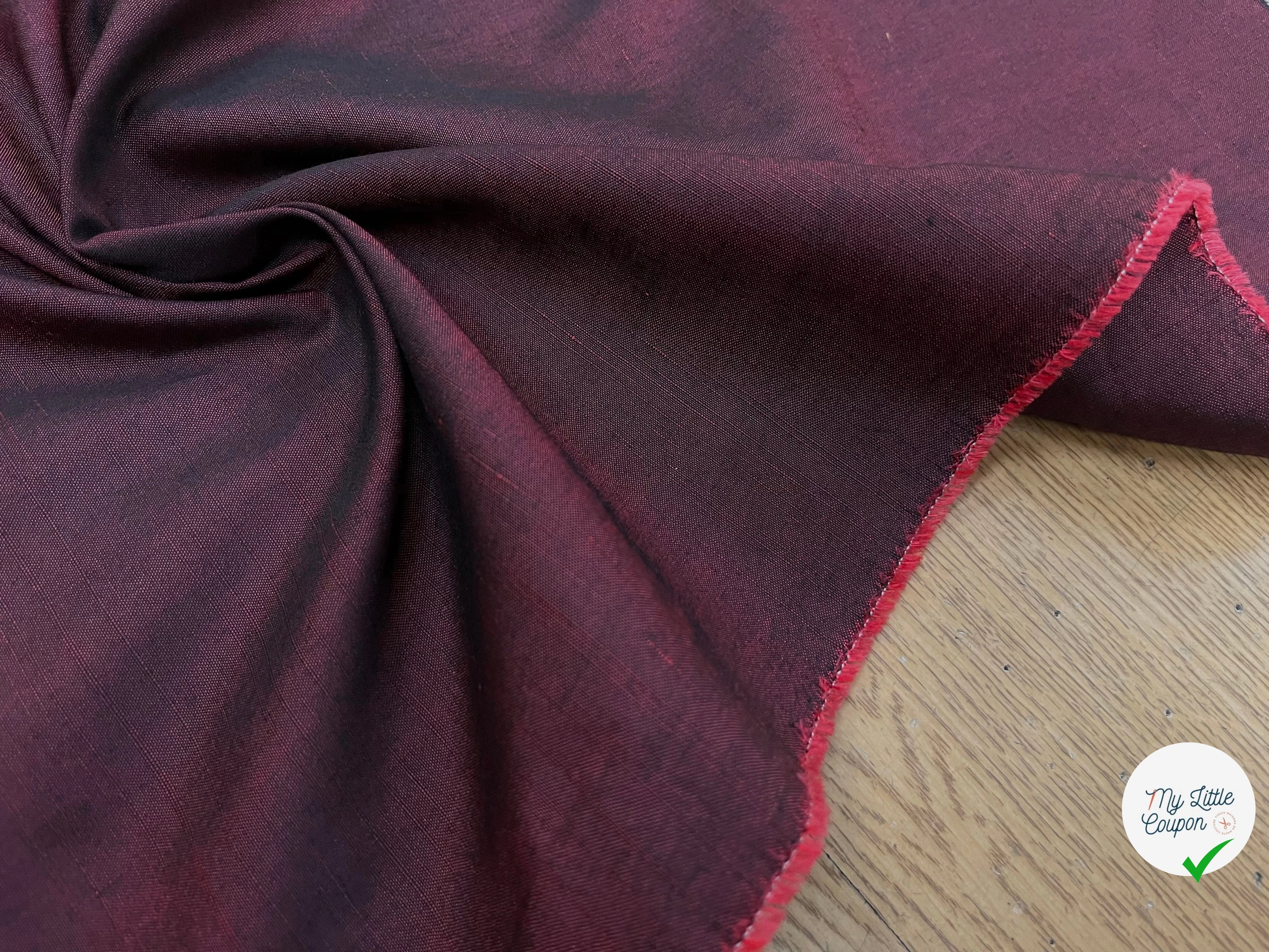 OXFORD DRU VISCOSE VISCOSE ROUGE WINE - My Little Coupon