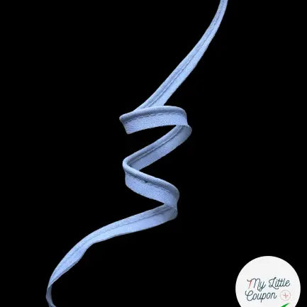 PASSEPOIL BLANC COTON 8MM - My Little Coupon