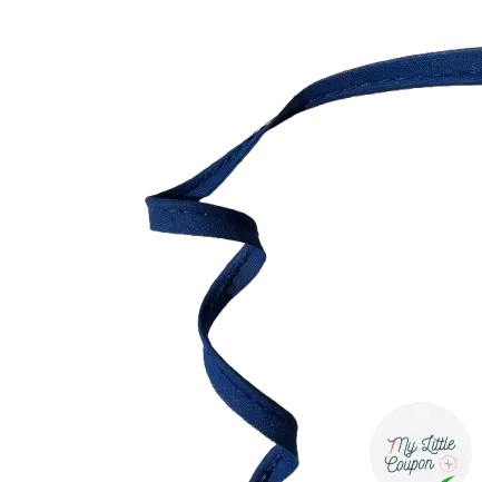 PASSEPOIL BLEU ÉLÉCTRIQUE COTON 8MM - My Little Coupon