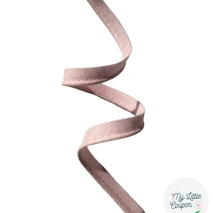 PASSEPOIL ROSE PÂLE COTON 8MM - My Little Coupon