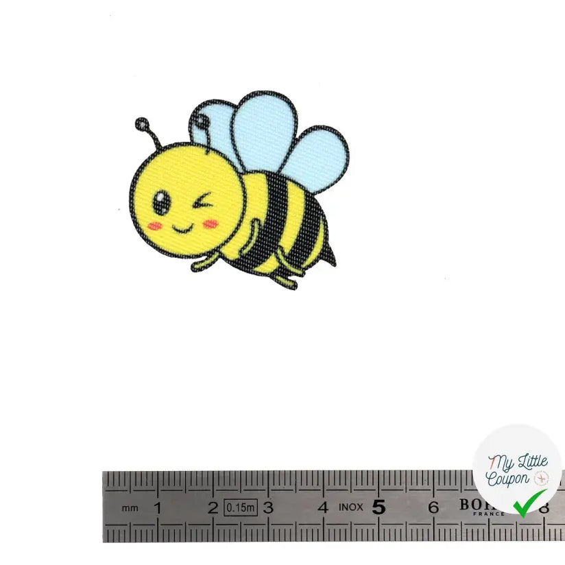 PATCH THERMOCOLLANT MINIPATCHI - MODÈLE ABEILLE - My Little Coupon