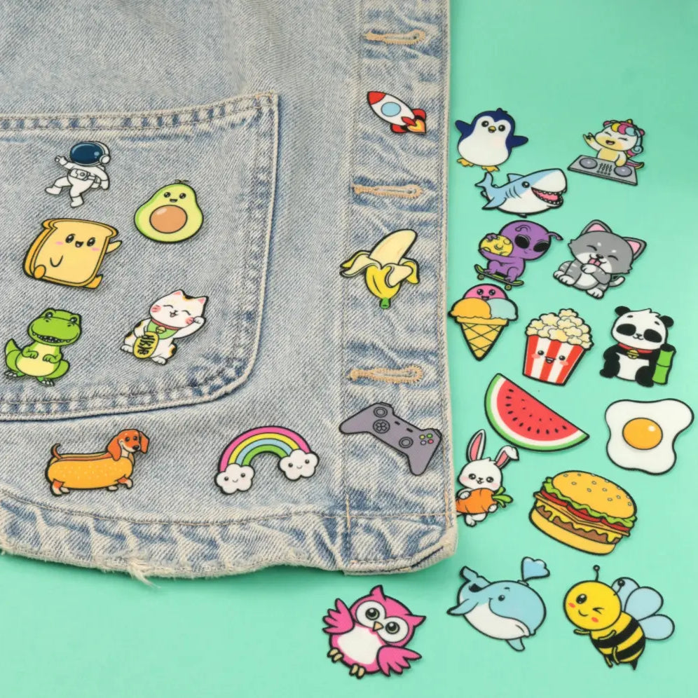 PATCH THERMOCOLLANT MINIPATCHI - MODÈLE ARC EN CIEL - My Little Coupon