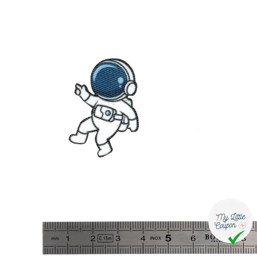 PATCH THERMOCOLLANT MINIPATCHI - MODÈLE ASTRONAUTE - My Little Coupon