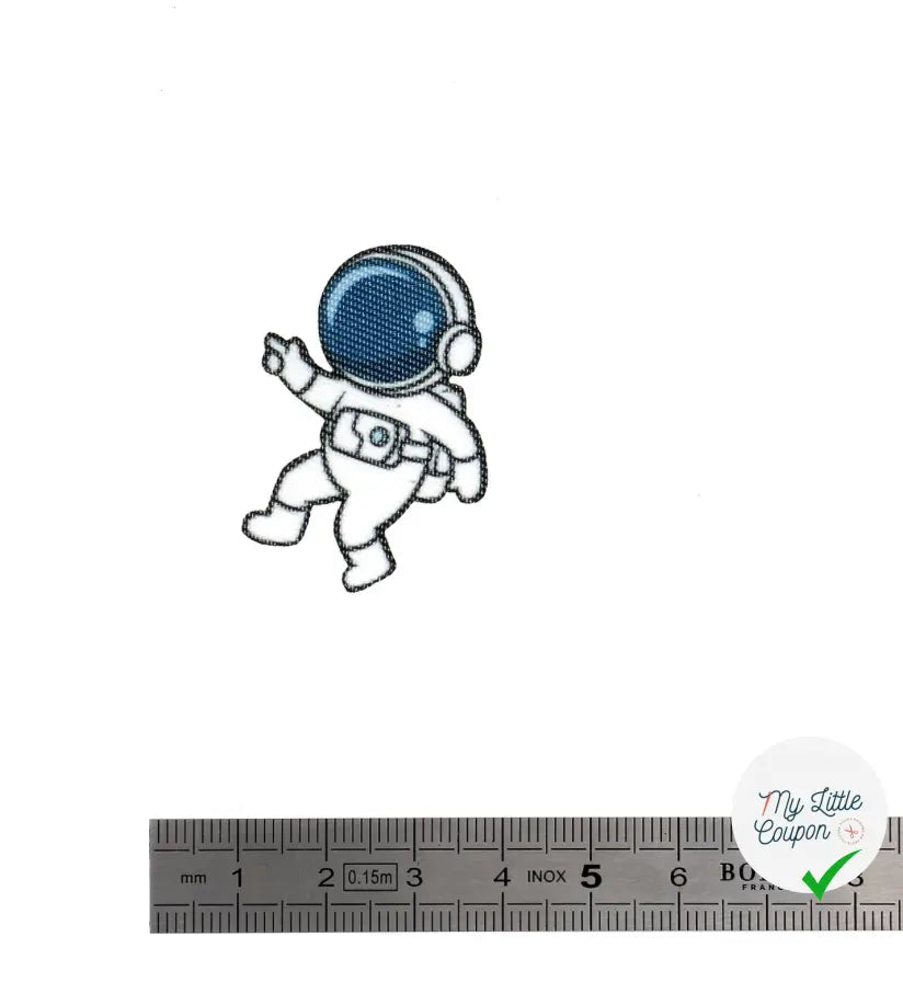 PATCH THERMOCOLLANT MINIPATCHI - MODÈLE ASTRONAUTE - My Little Coupon
