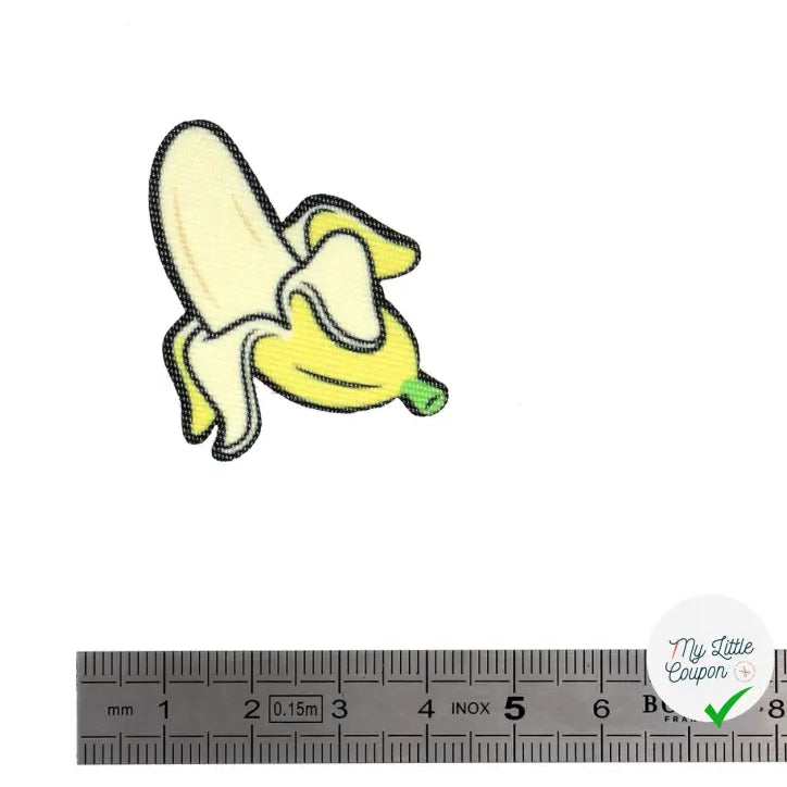 PATCH THERMOCOLLANT MINIPATCHI - MODELE BANANE - My Little Coupon