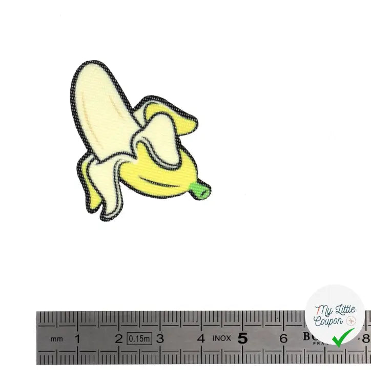 PATCH THERMOCOLLANT MINIPATCHI - MODELE BANANE - My Little Coupon