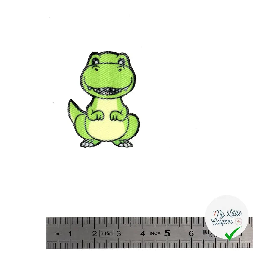 PATCH THERMOCOLLANT MINIPATCHI - MODÈLE DINOSAURE - My Little Coupon