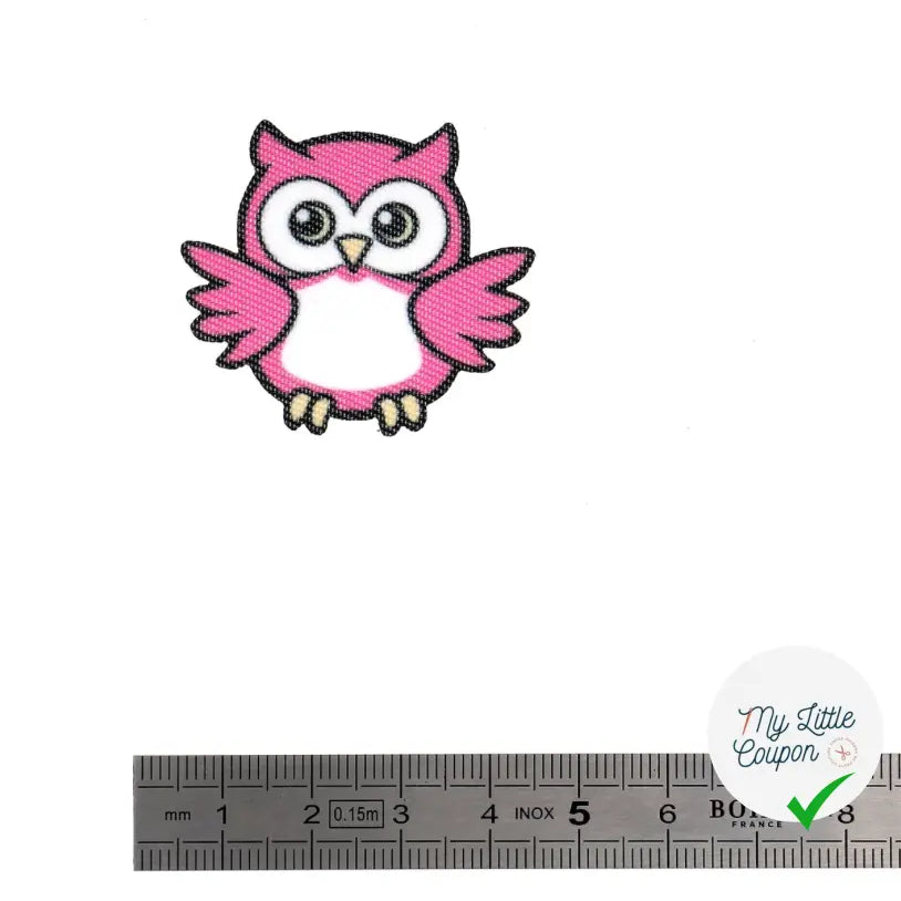 PATCH THERMOCOLLANT MINIPATCHI - MODÈLE HIBOU - My Little Coupon