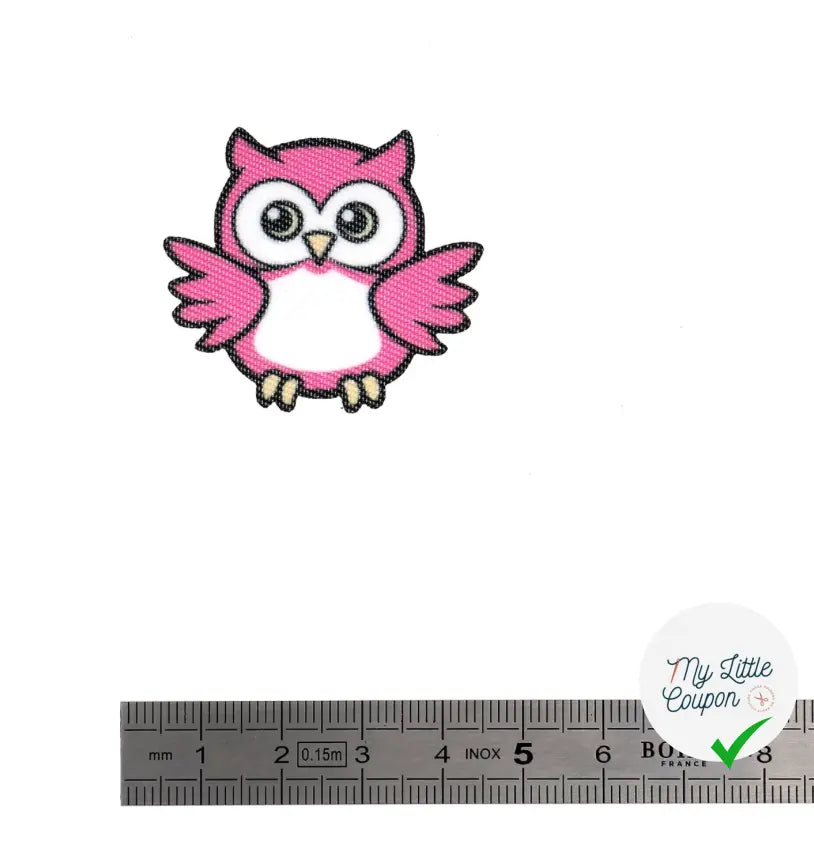 PATCH THERMOCOLLANT MINIPATCHI - MODÈLE HIBOU - My Little Coupon