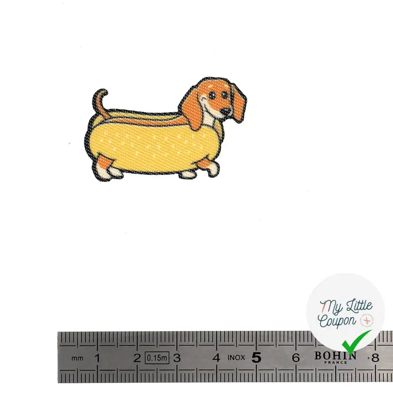 PATCH THERMOCOLLANT MINIPATCHI - MODÈLE HOT DOG - My Little Coupon
