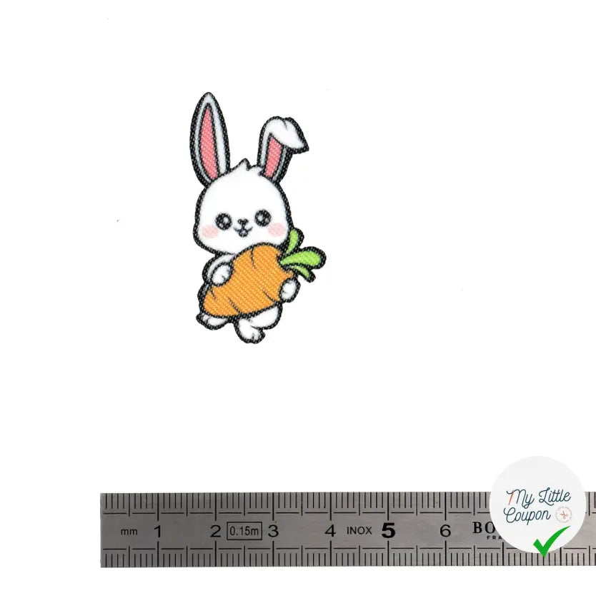 PATCH THERMOCOLLANT MINIPATCHI - MODÈLE LAPIN - My Little Coupon