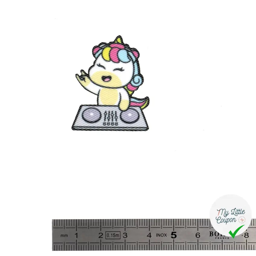PATCH THERMOCOLLANT MINIPATCHI - MODÈLE LICORNE - My Little Coupon