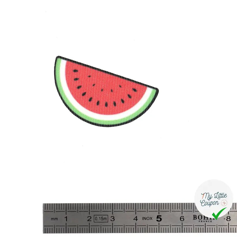 PATCH THERMOCOLLANT MINIPATCHI - MODÈLE PASTÈQUE - My Little Coupon