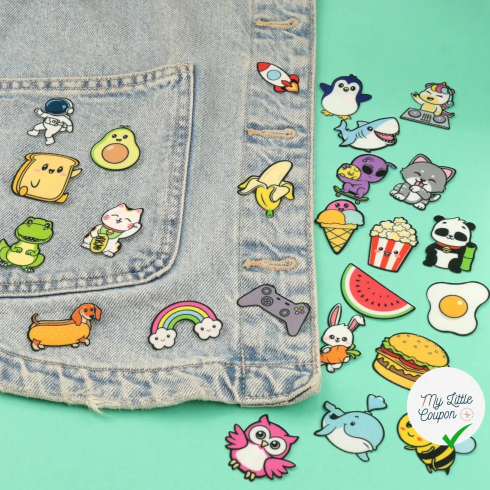 PATCH THERMOCOLLANT MINIPATCHI - MODÈLE PASTÈQUE - My Little Coupon