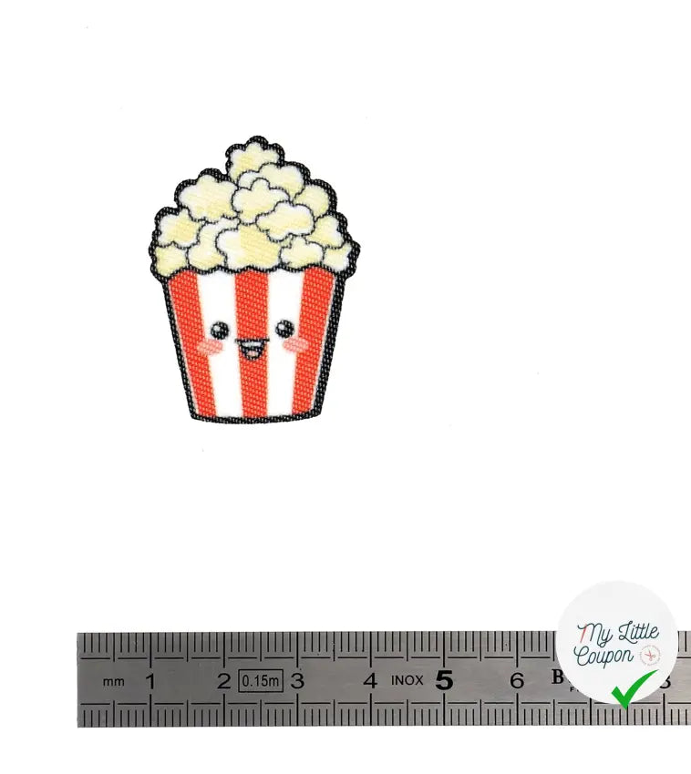 PATCH THERMOCOLLANT MINIPATCHI - MODÈLE POP CORN - My Little Coupon