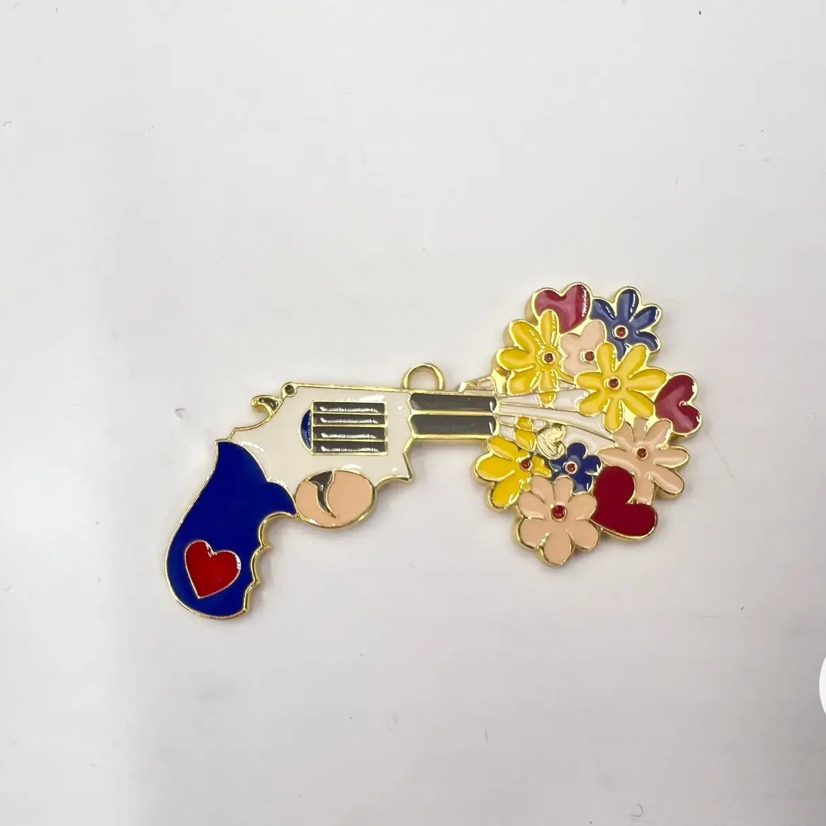 PENDENTIF ARME FLEURIE - My Little Coupon - tissu - coudre