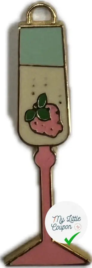 PENDENTIF BULLES DE FRAISES CREME - My Little Coupon