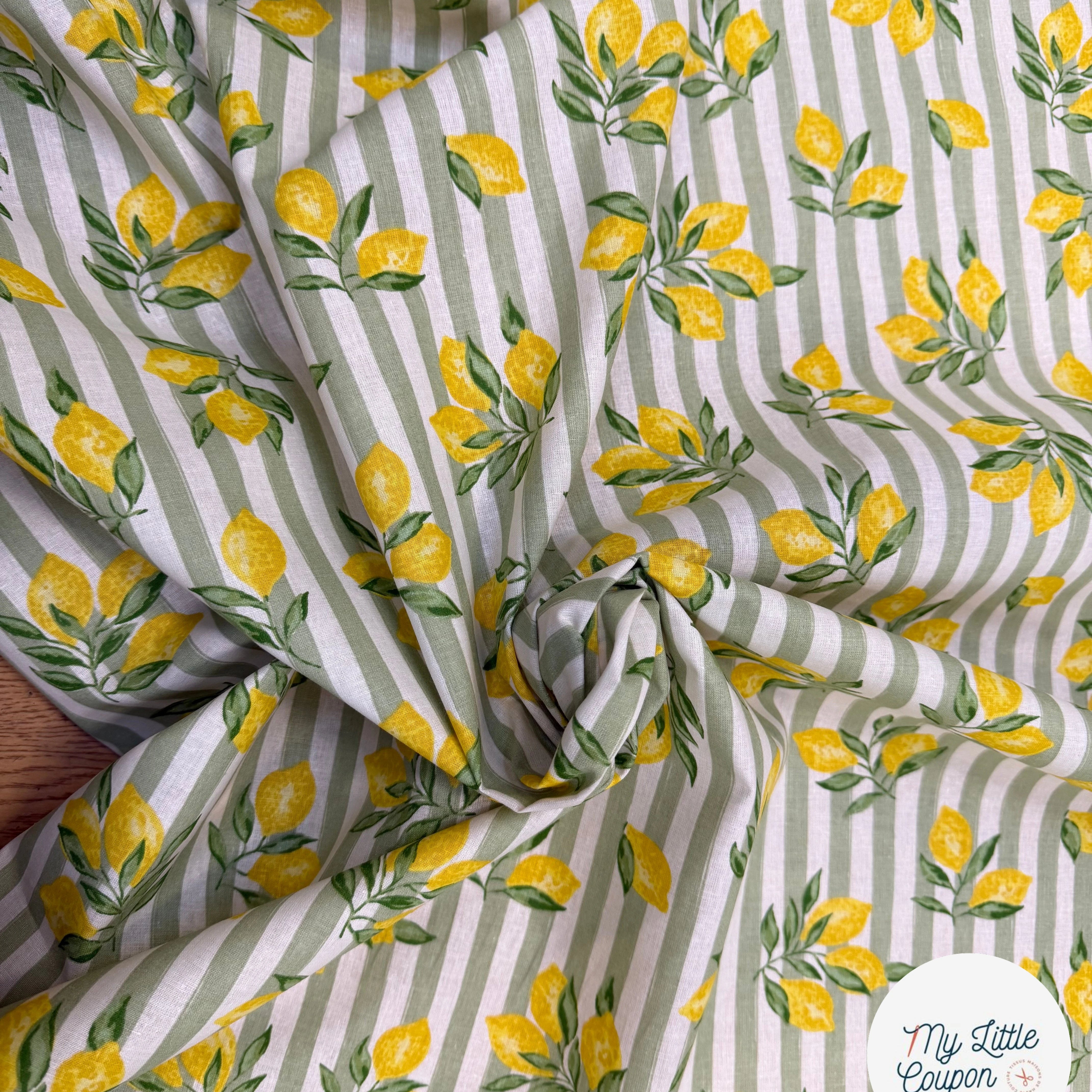 PERCALE COTON ETNA AMANDE 150 CM - My Little Coupon