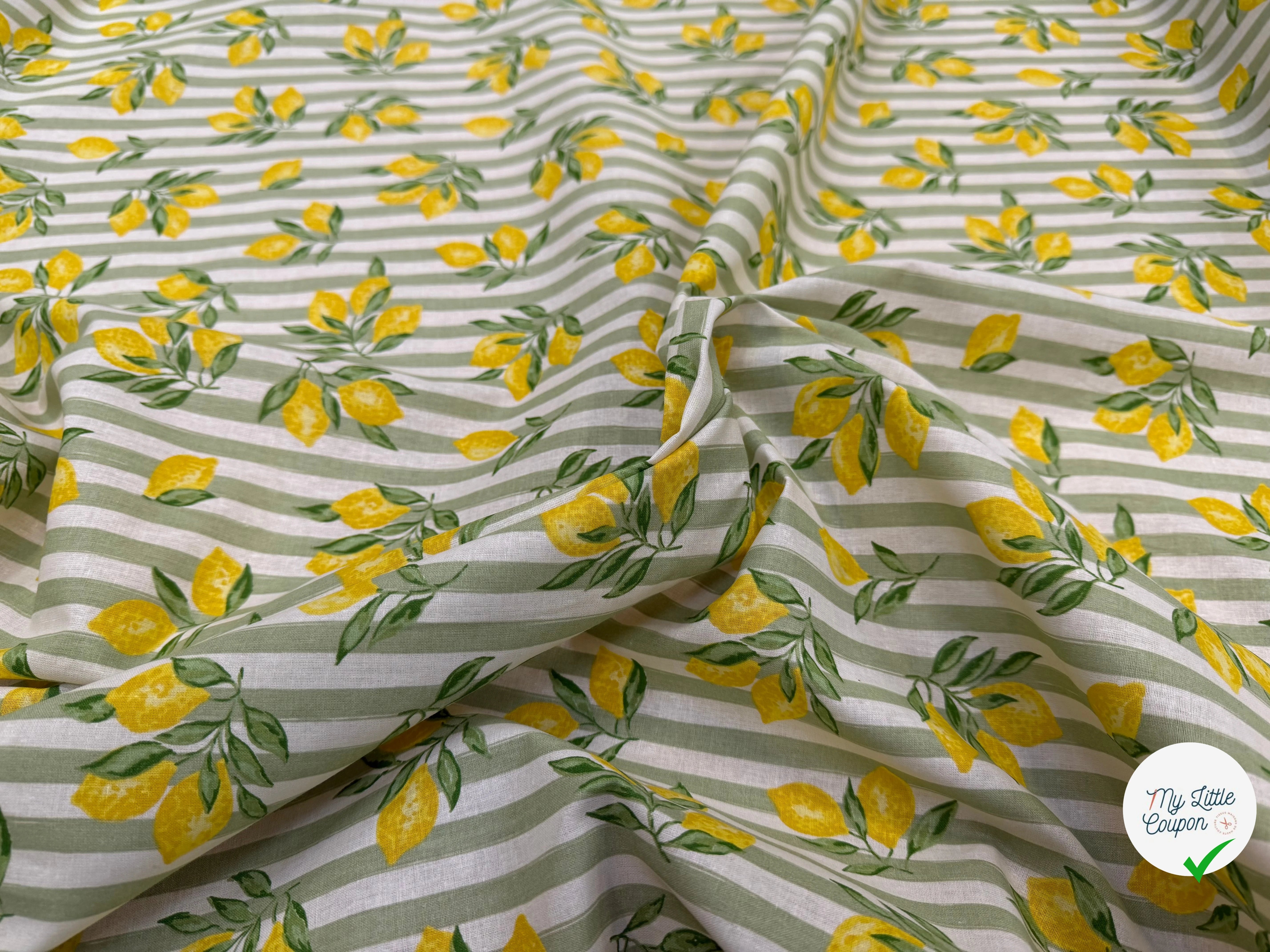 PERCALE COTON ETNA AMANDE 150 CM - My Little Coupon