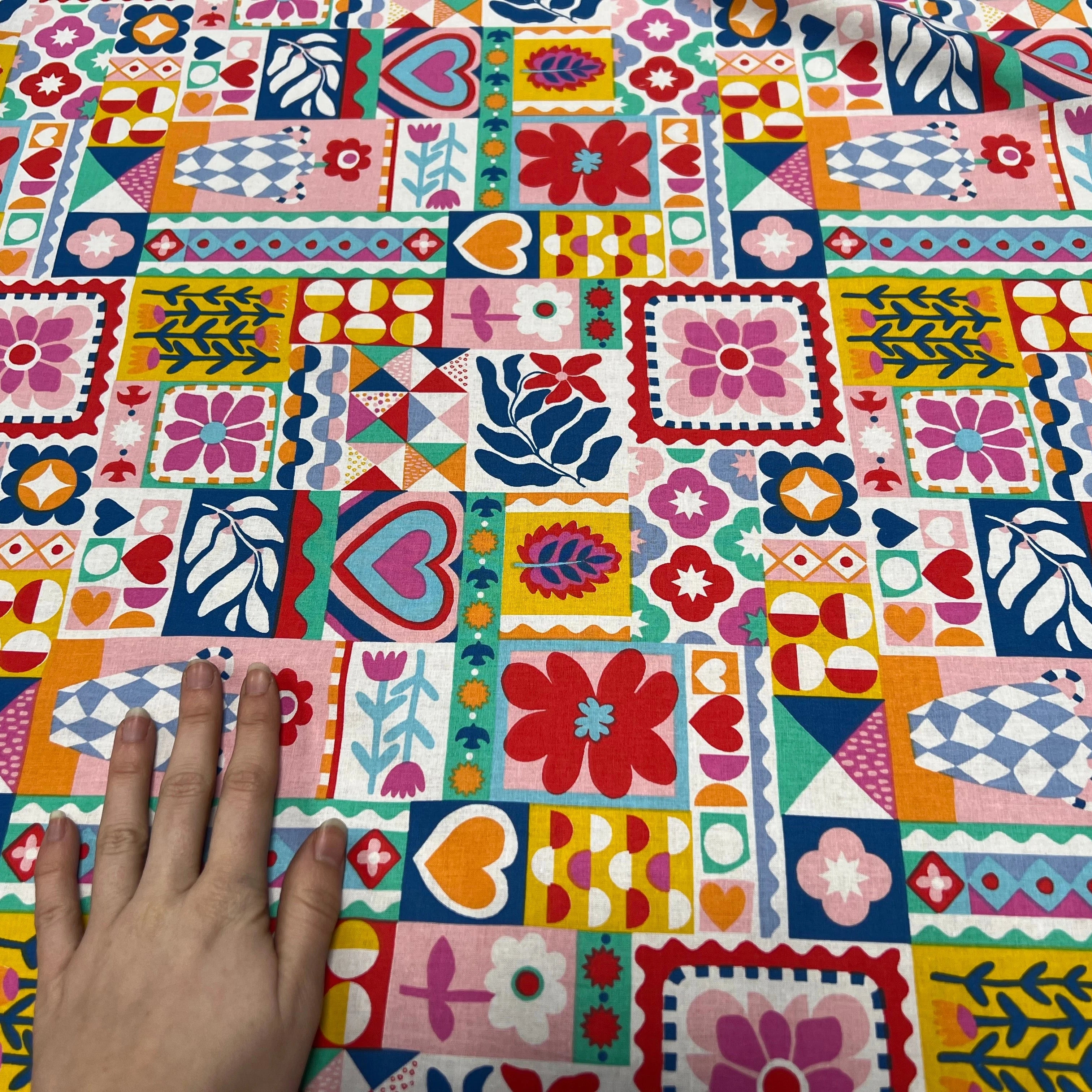 PERCALE DE COTON BIMBA BLANC 150 CM - My Little Coupon