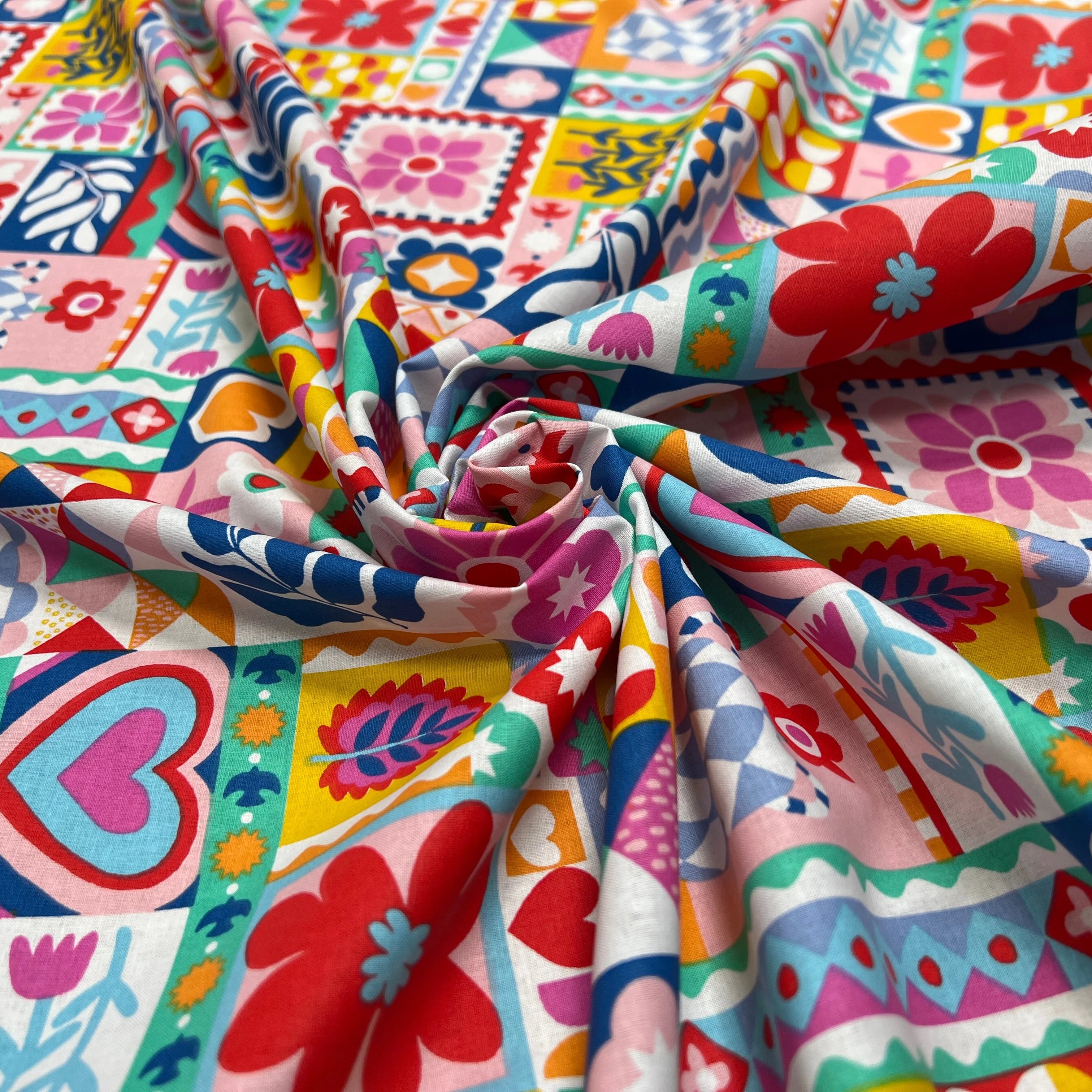 PERCALE DE COTON BIMBA BLANC 150 CM - My Little Coupon